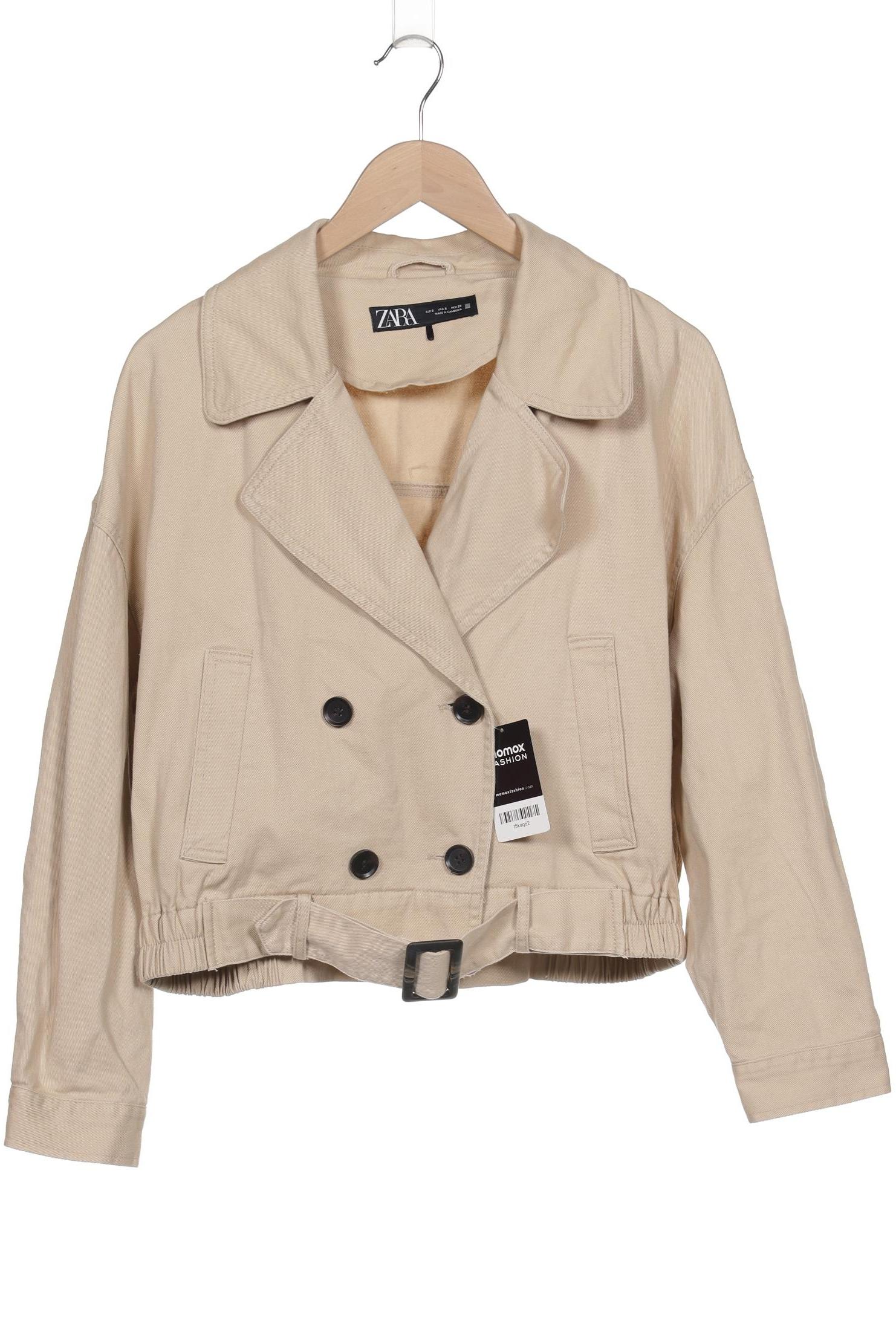 

Zara Damen Jacke, beige, Gr. 36