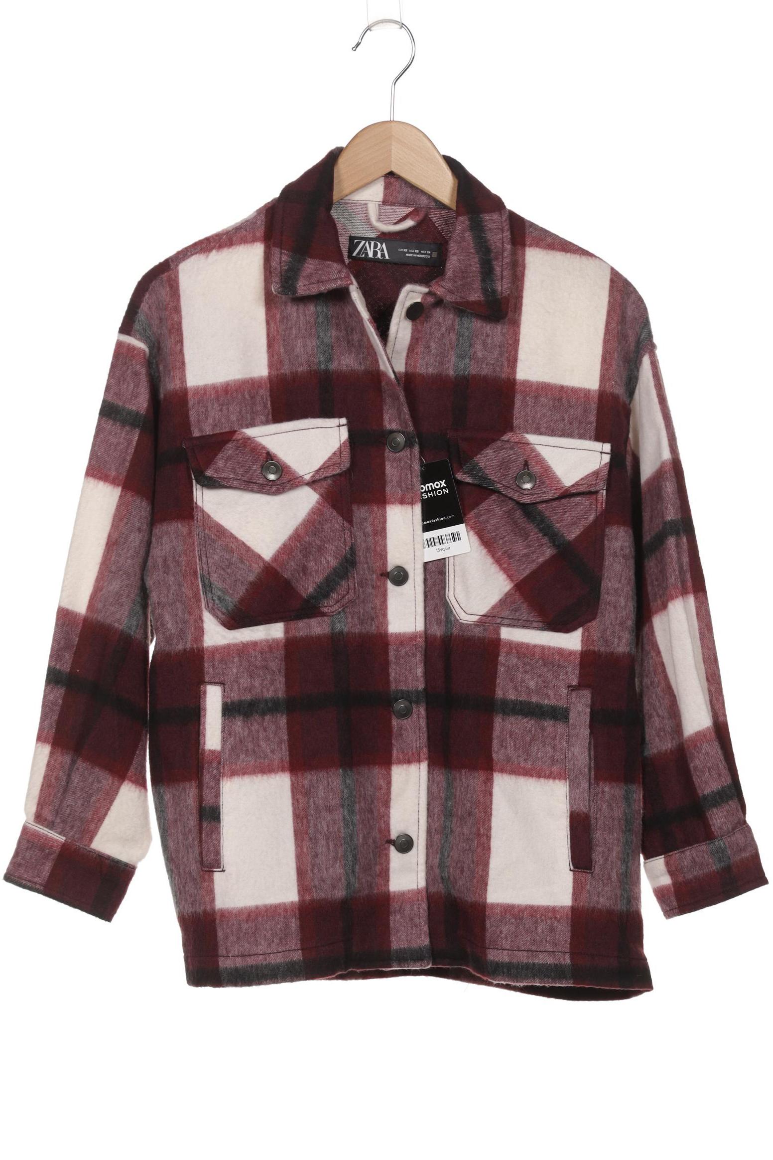 

Zara Damen Jacke, bordeaux, Gr. 34