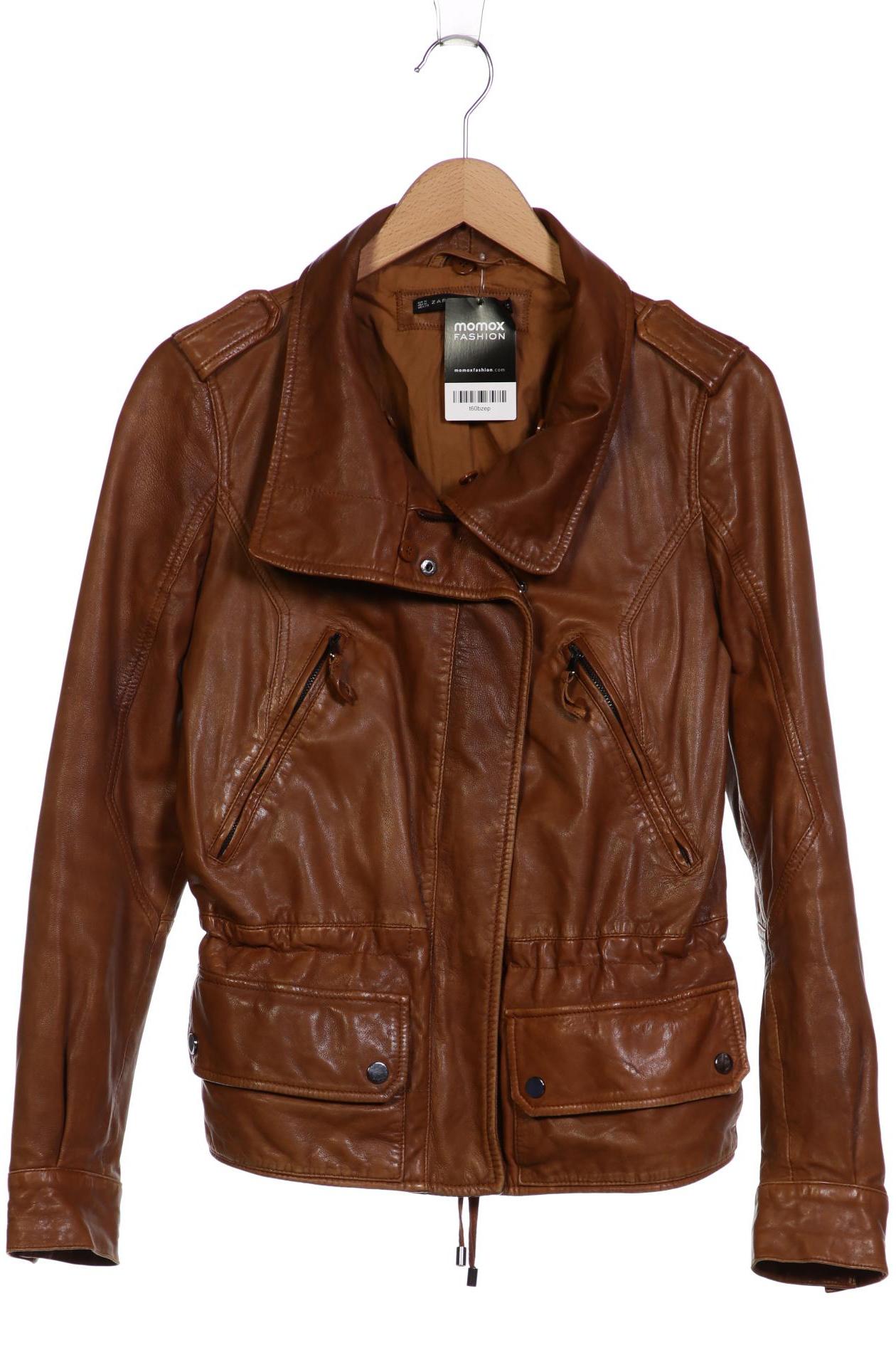 

Zara Damen Jacke, braun, Gr. 38
