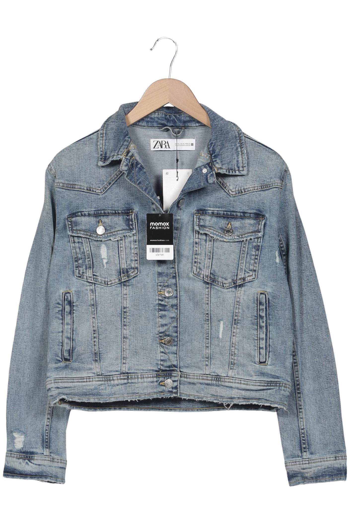 

Zara Damen Jacke, blau, Gr. 44