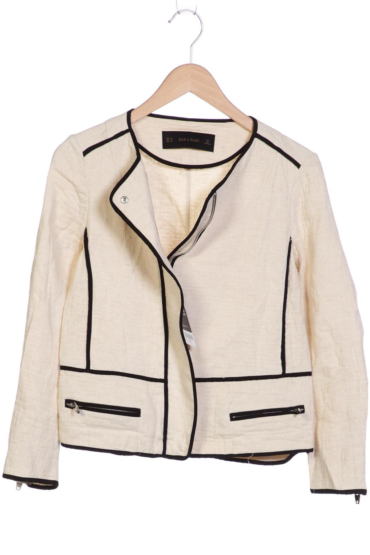 

ZARA Damen Jacke, beige