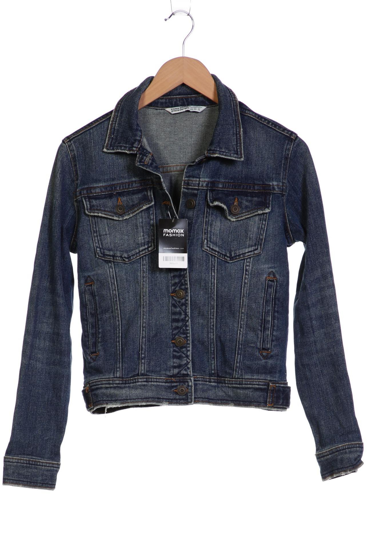 

ZARA Damen Jacke, blau