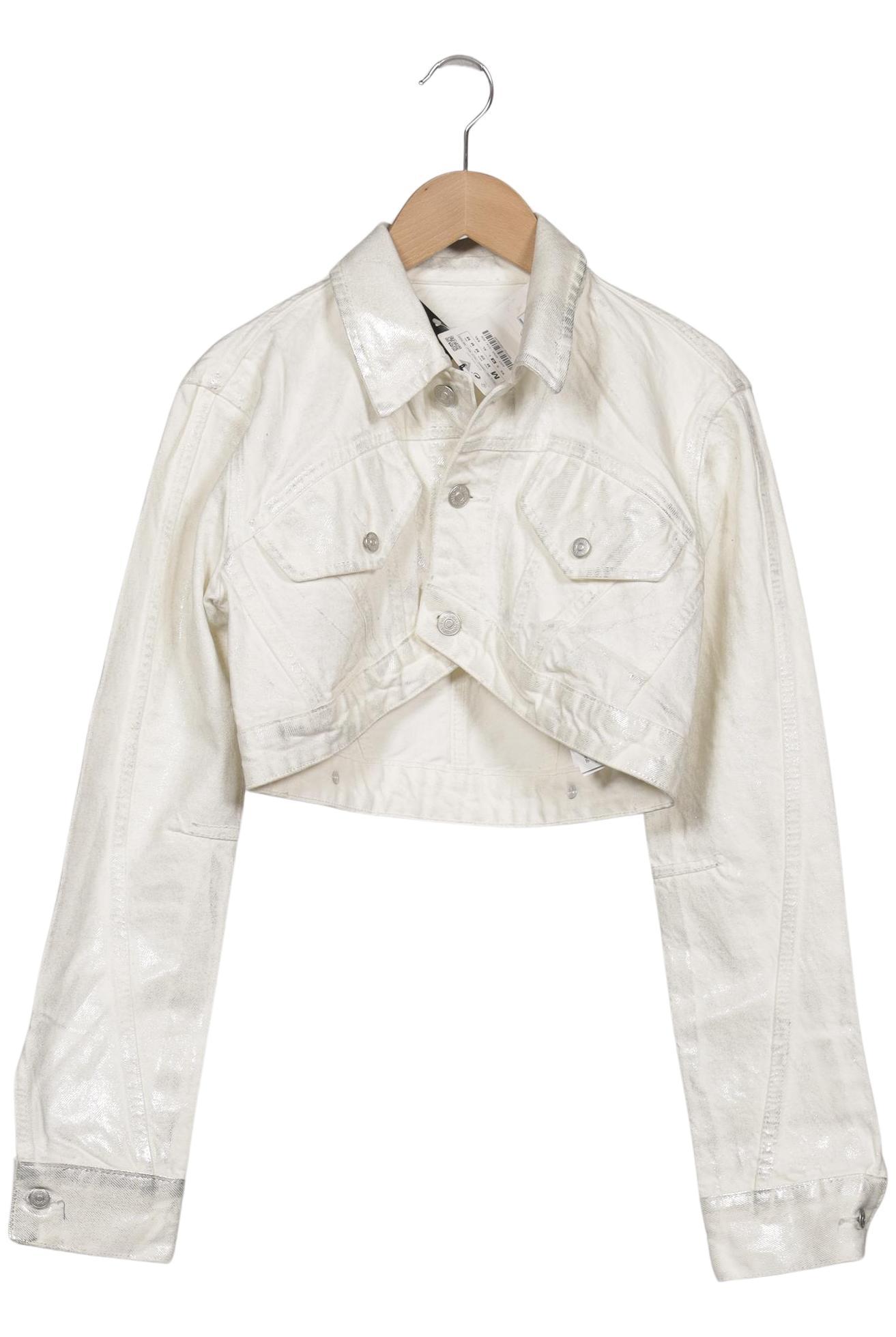 

Zara Damen Jacke, cremeweiß, Gr. 38