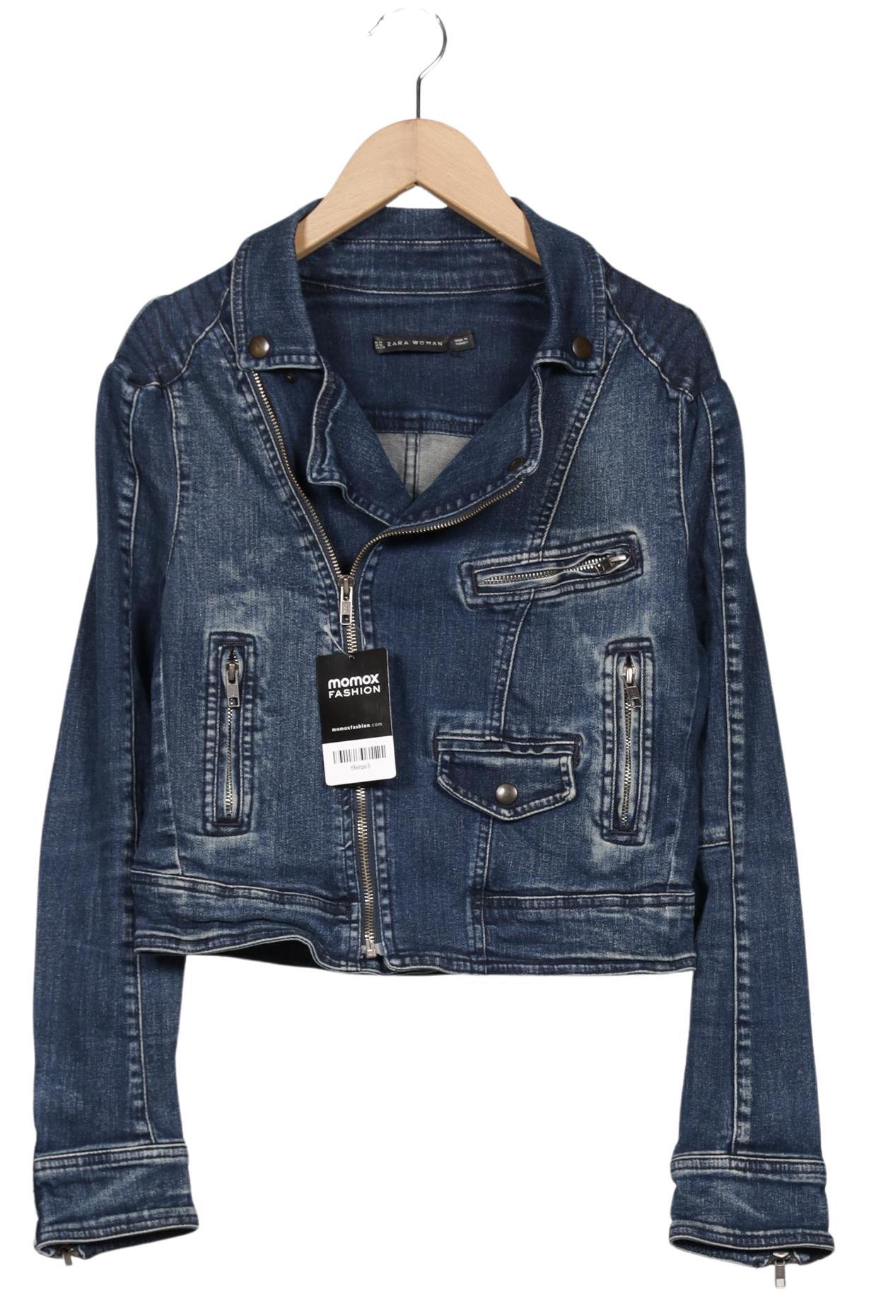 

Zara Damen Jacke, blau, Gr. 38