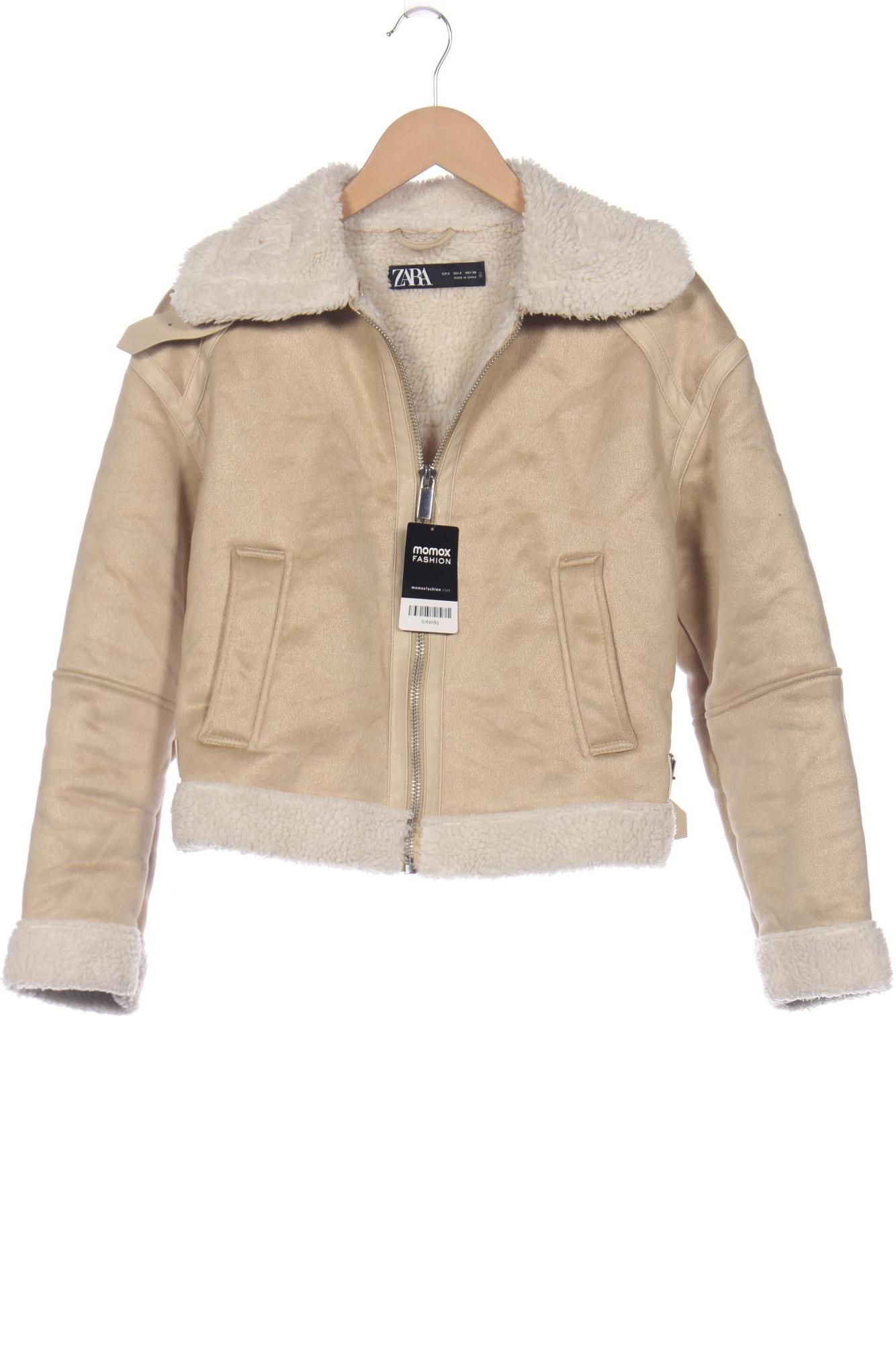 

Zara Damen Jacke, beige, Gr. 36