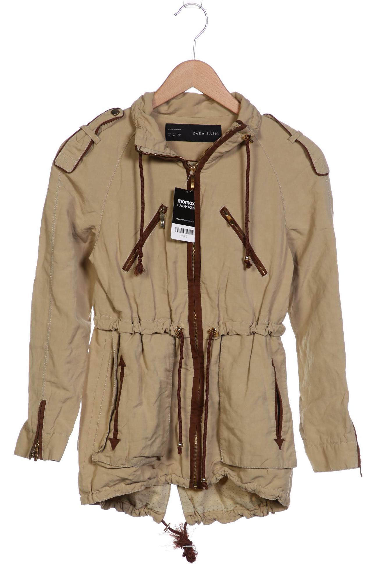 

ZARA Damen Jacke, beige