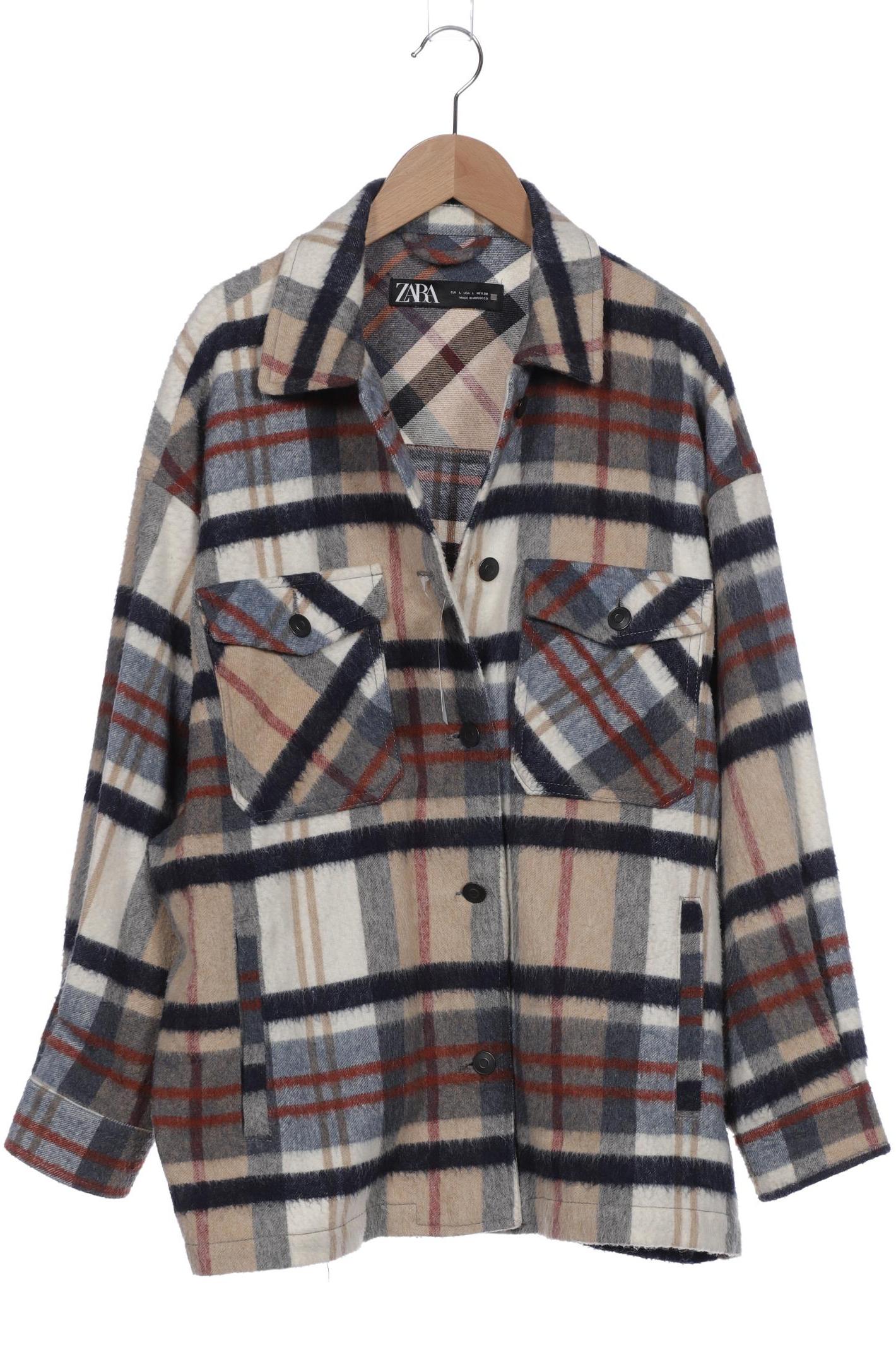 

ZARA Damen Jacke, mehrfarbig