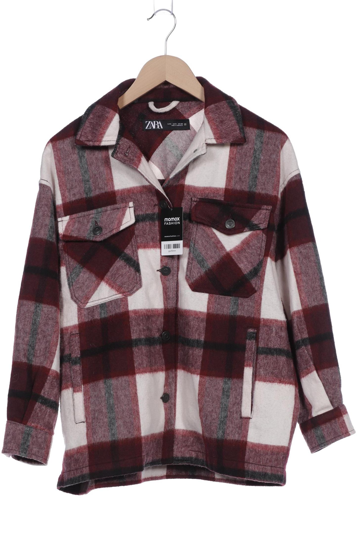 

Zara Damen Jacke, bordeaux, Gr. 36