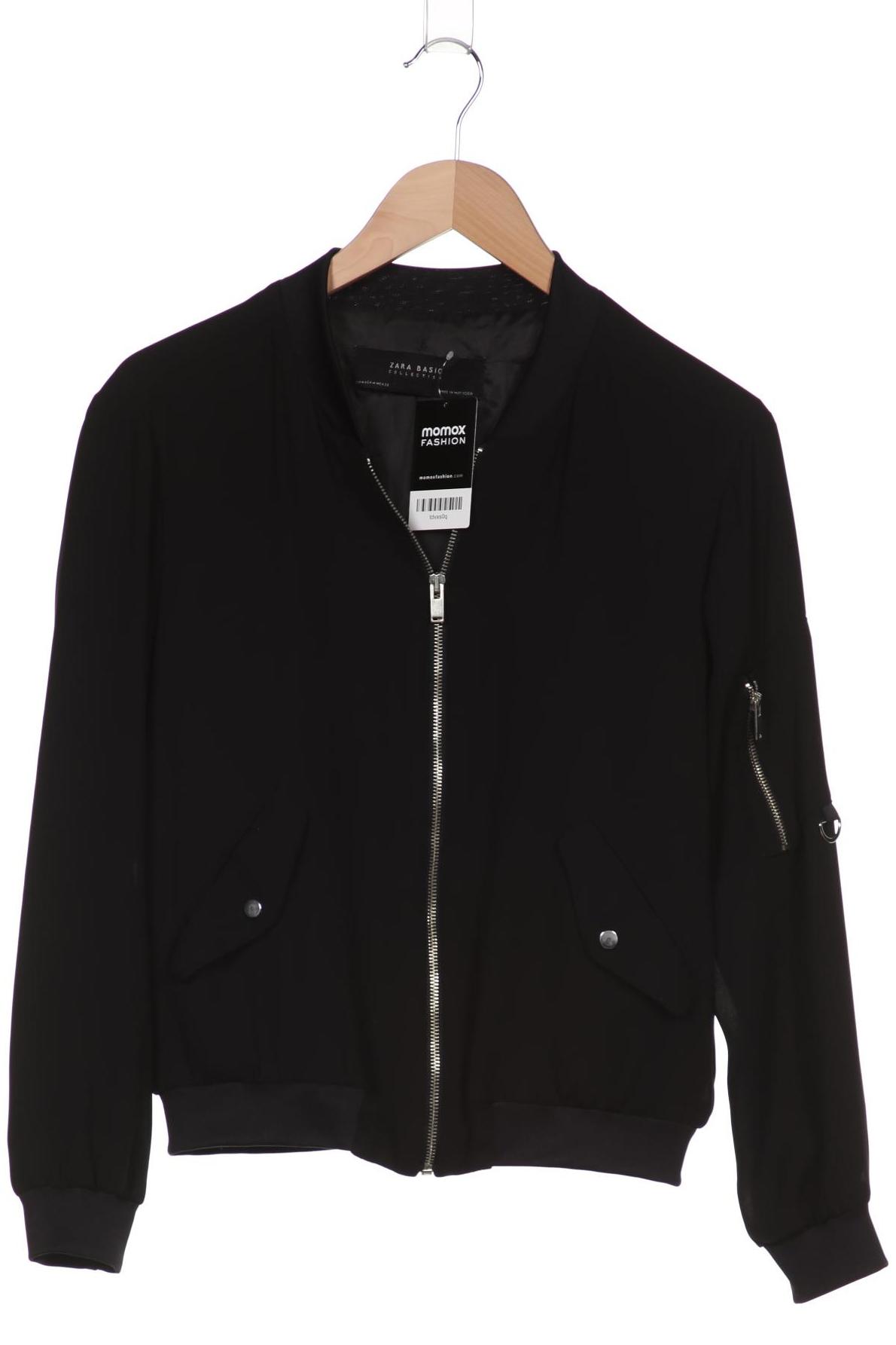 

ZARA Damen Jacke, schwarz
