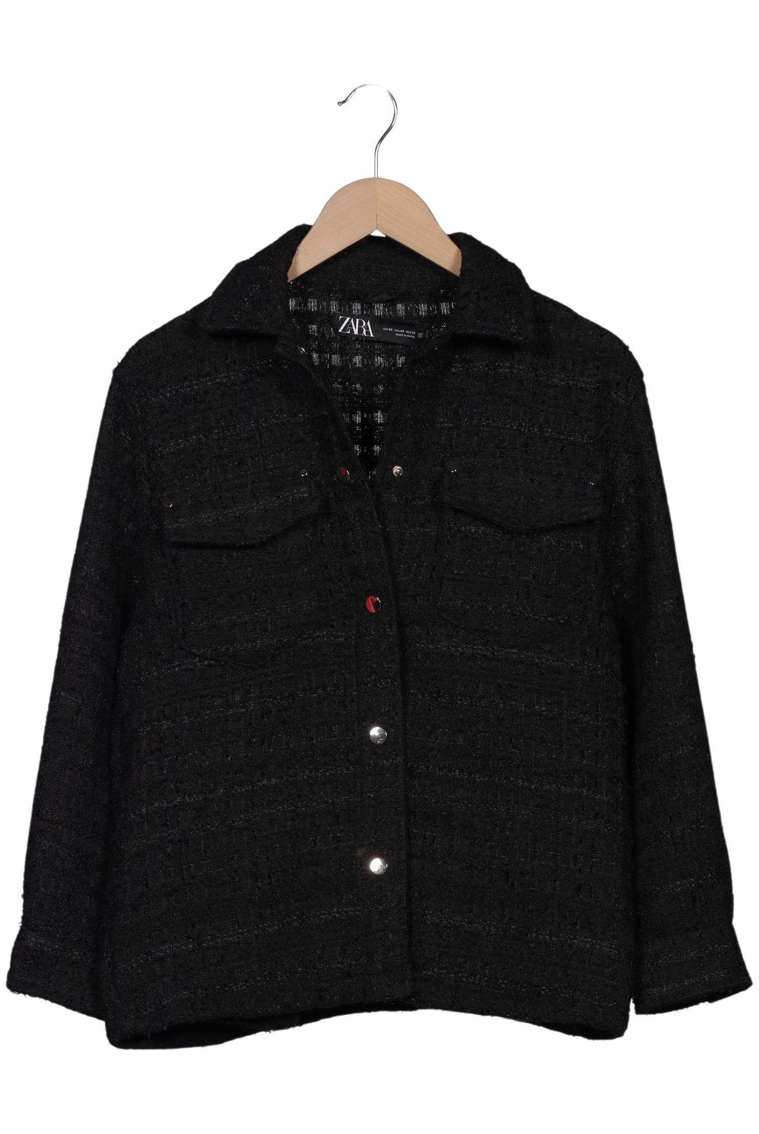 

Zara Damen Jacke, schwarz, Gr. 34