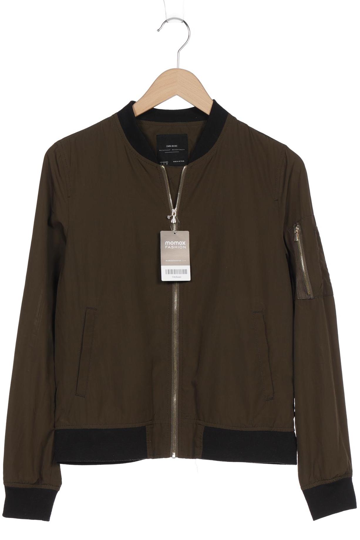 

ZARA Damen Jacke, grün