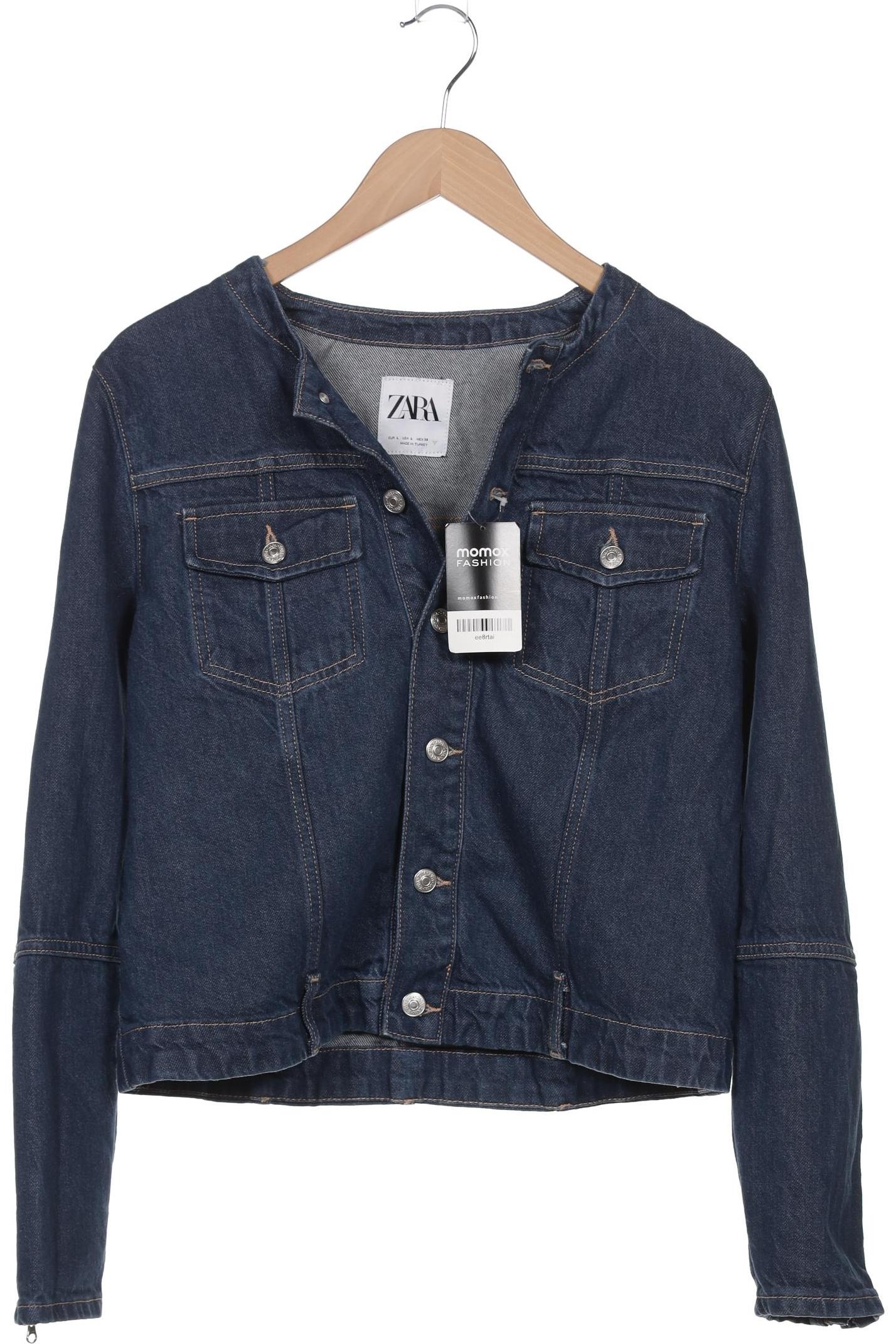 

Zara Damen Jacke, blau, Gr. 42