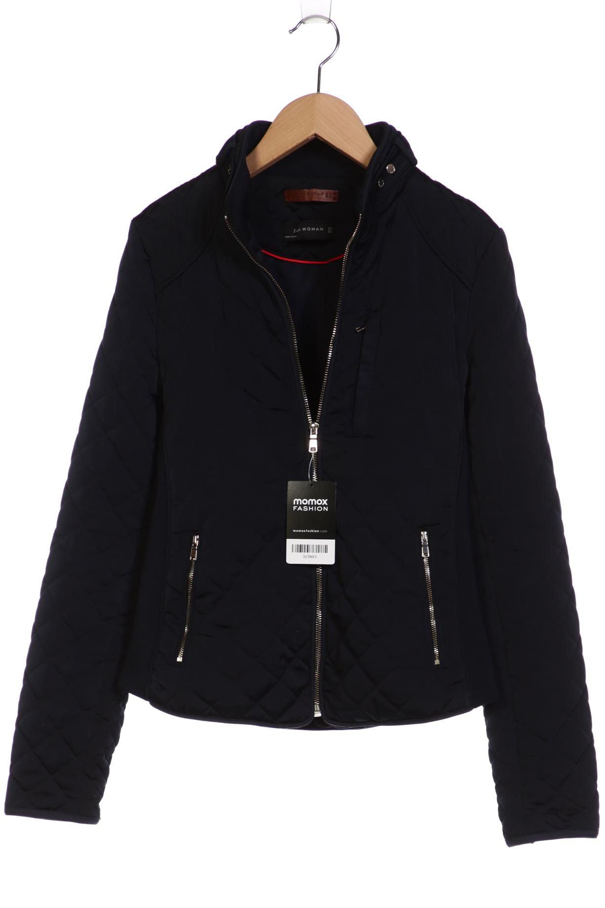 

Zara Damen Jacke, marineblau, Gr. 38