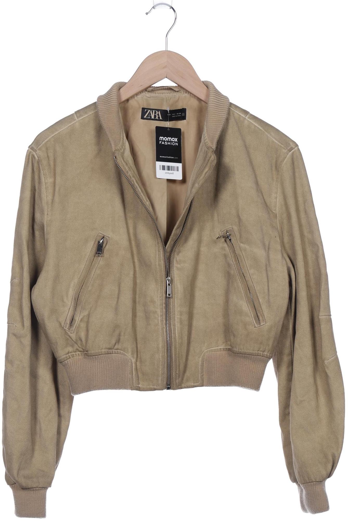 

Zara Damen Jacke, beige, Gr. 36