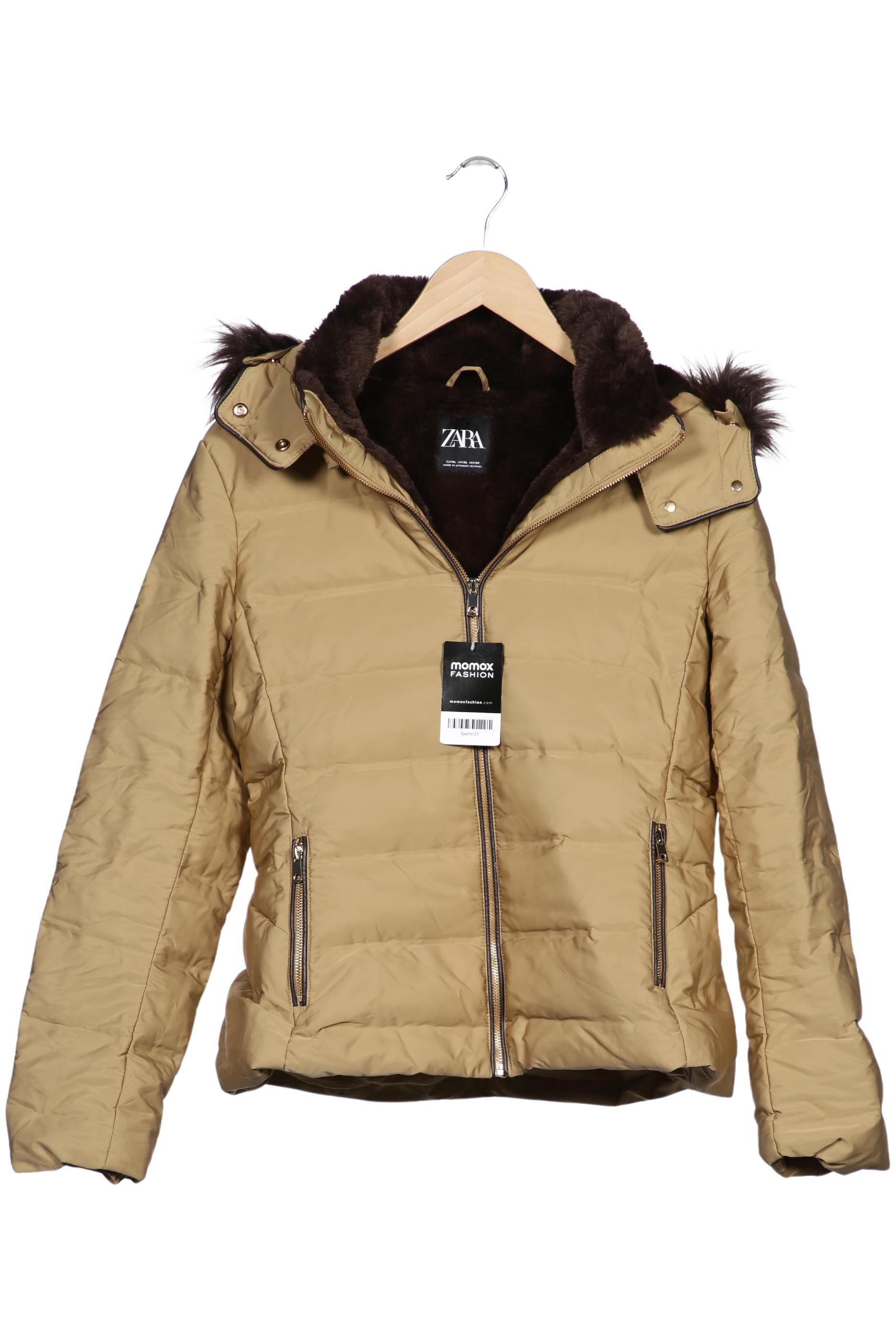 

Zara Damen Jacke, beige, Gr. 44