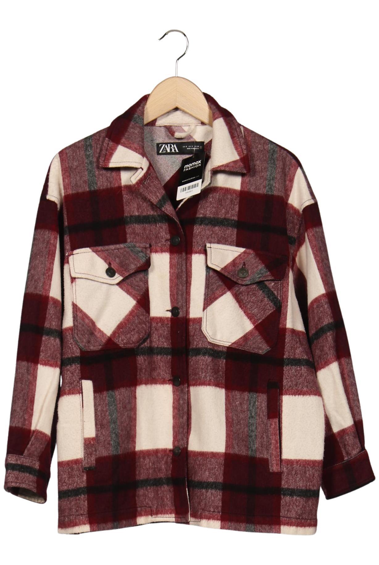 

Zara Damen Jacke, bordeaux, Gr. 36