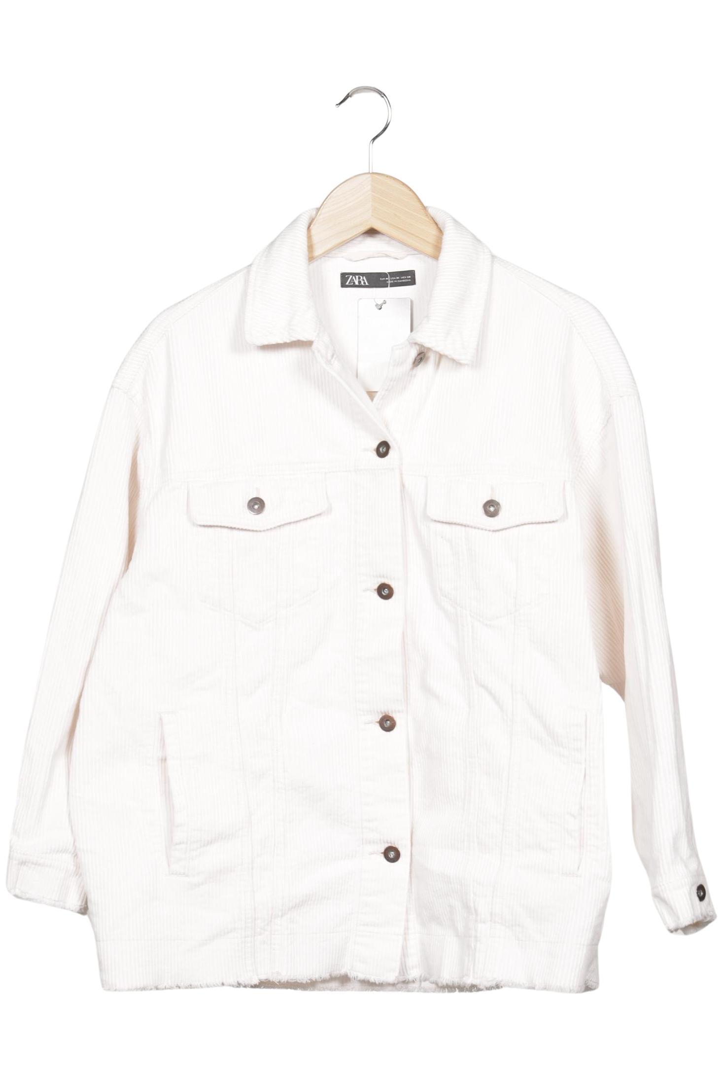 

Zara Damen Jacke, cremeweiß, Gr. 38