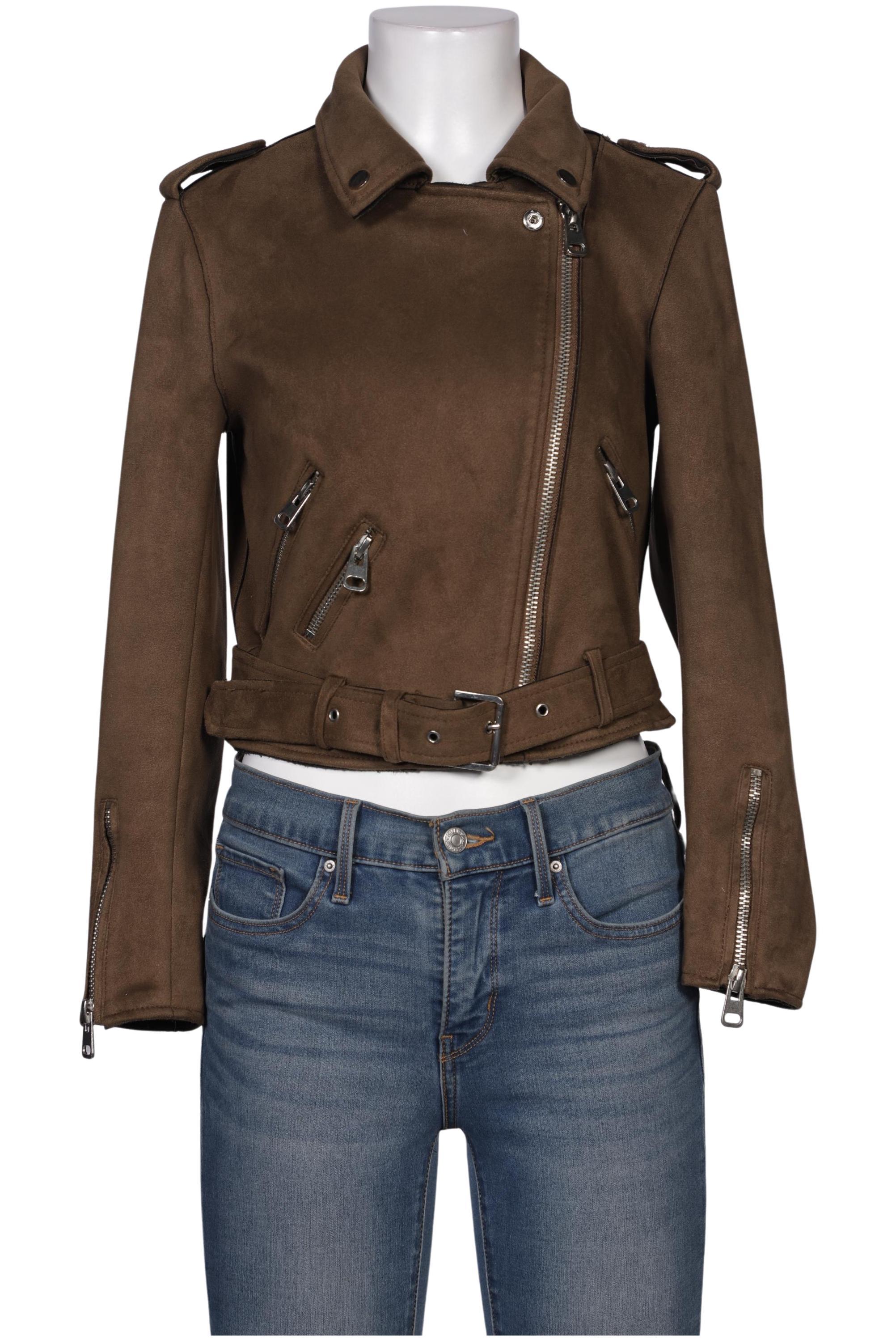 

Zara Damen Jacke, braun, Gr. 38