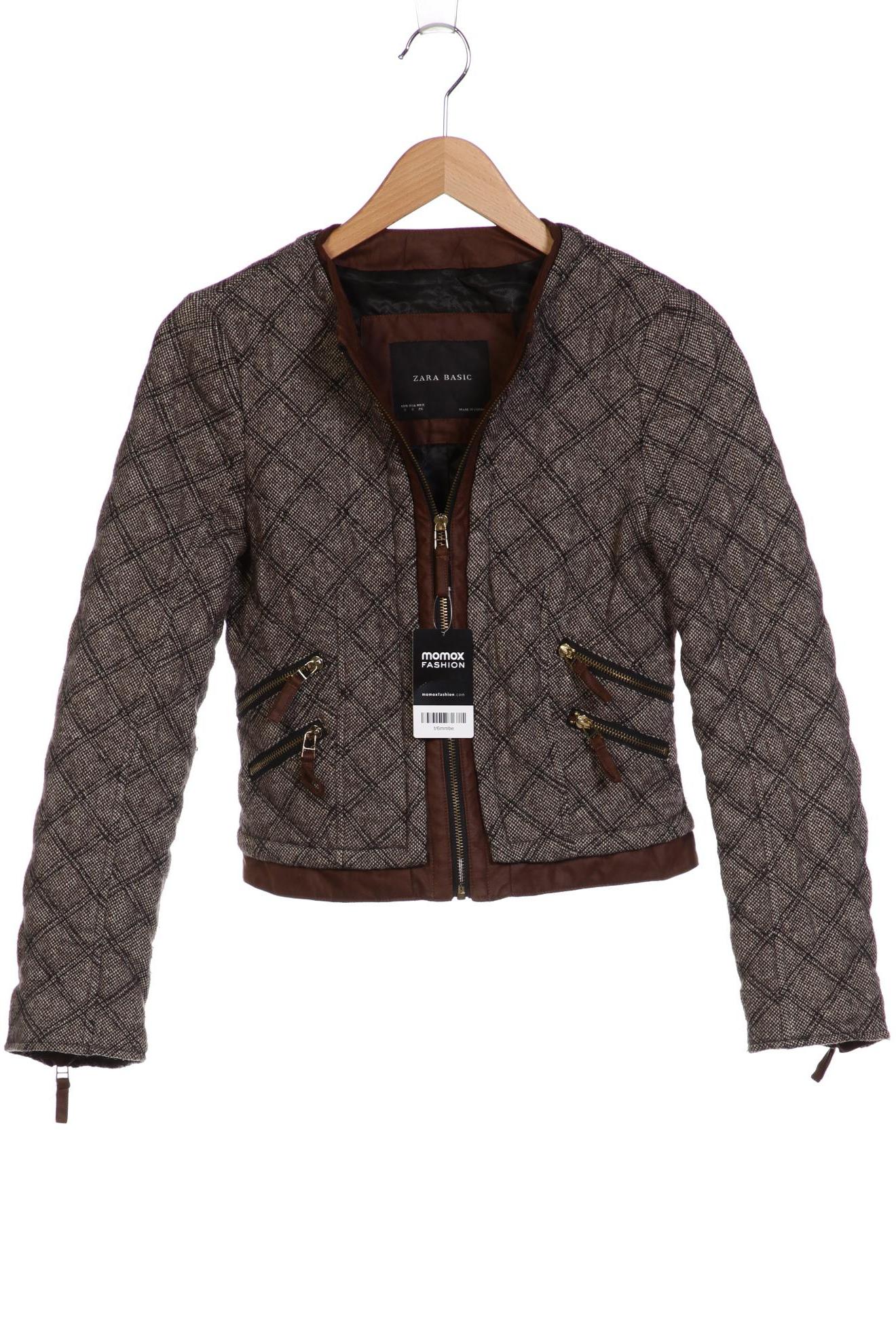 

Zara Damen Jacke, braun, Gr. 36
