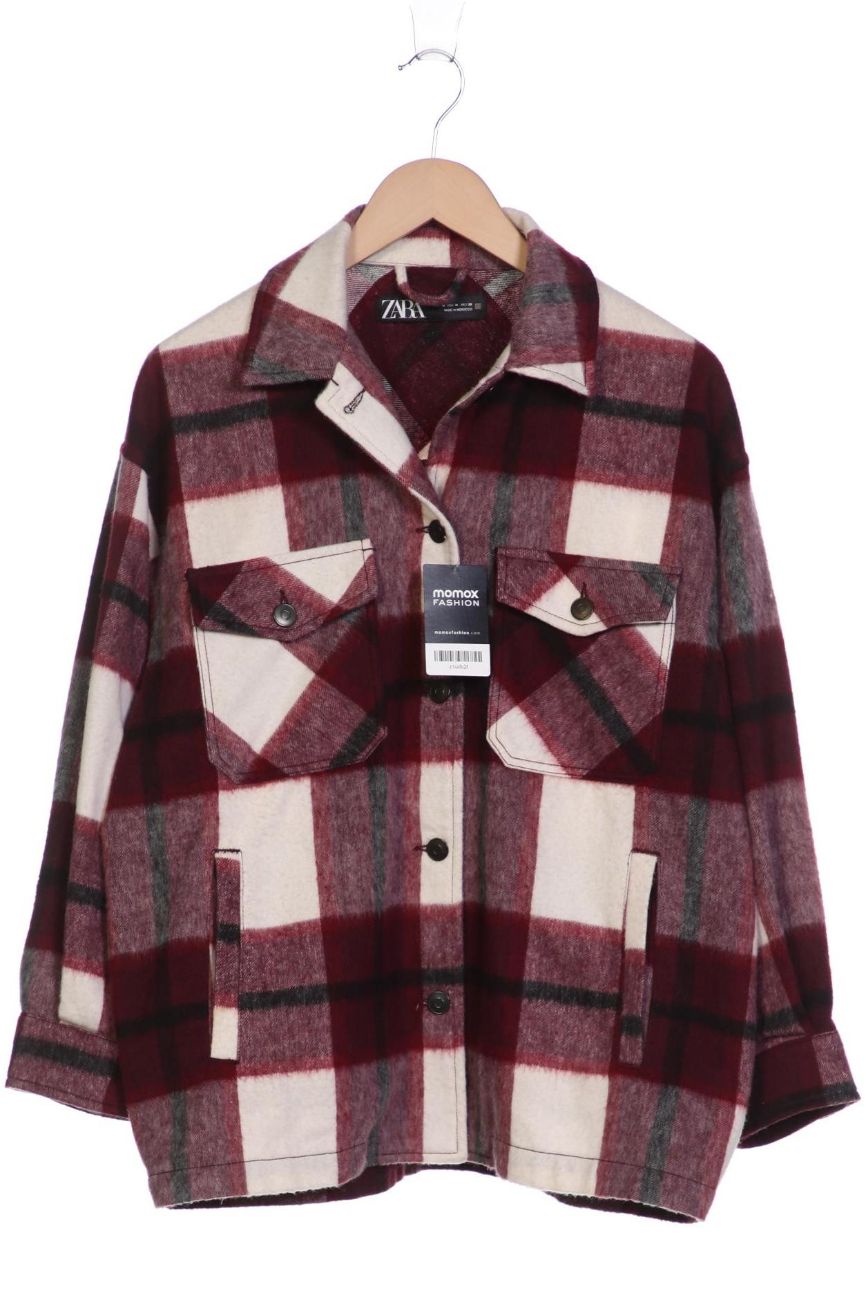 

Zara Damen Jacke, bordeaux, Gr. 38