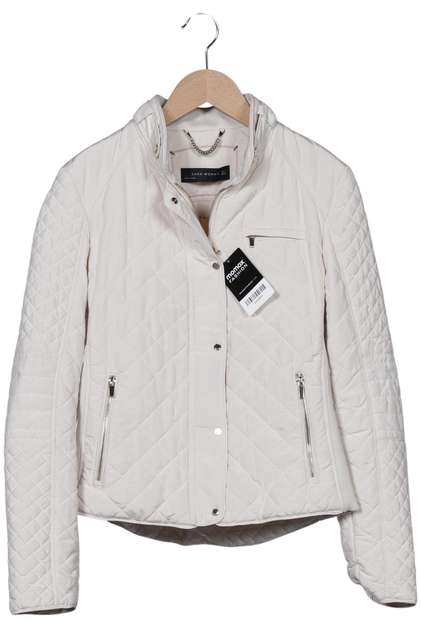 

Zara Damen Jacke, cremeweiß, Gr. 42