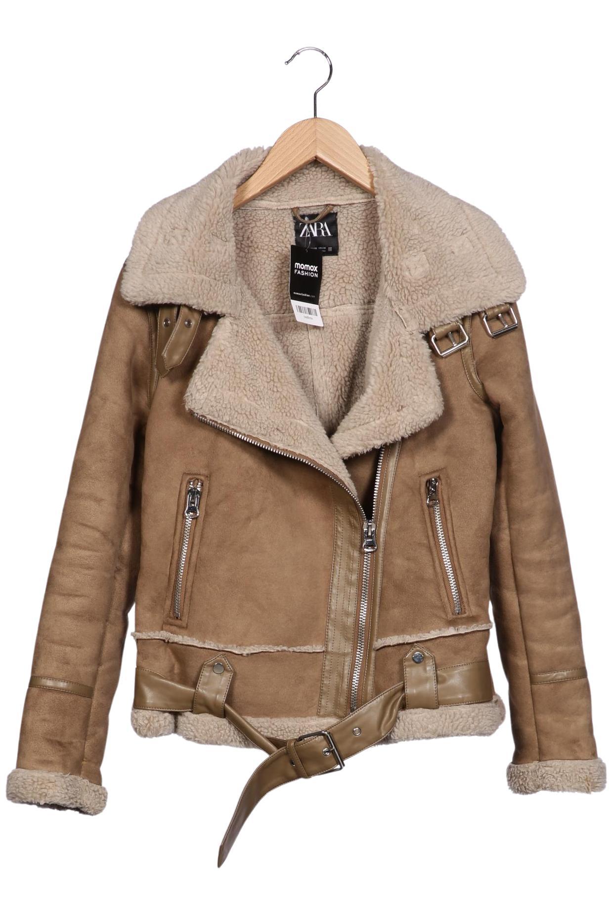 

Zara Damen Jacke, braun, Gr. 34