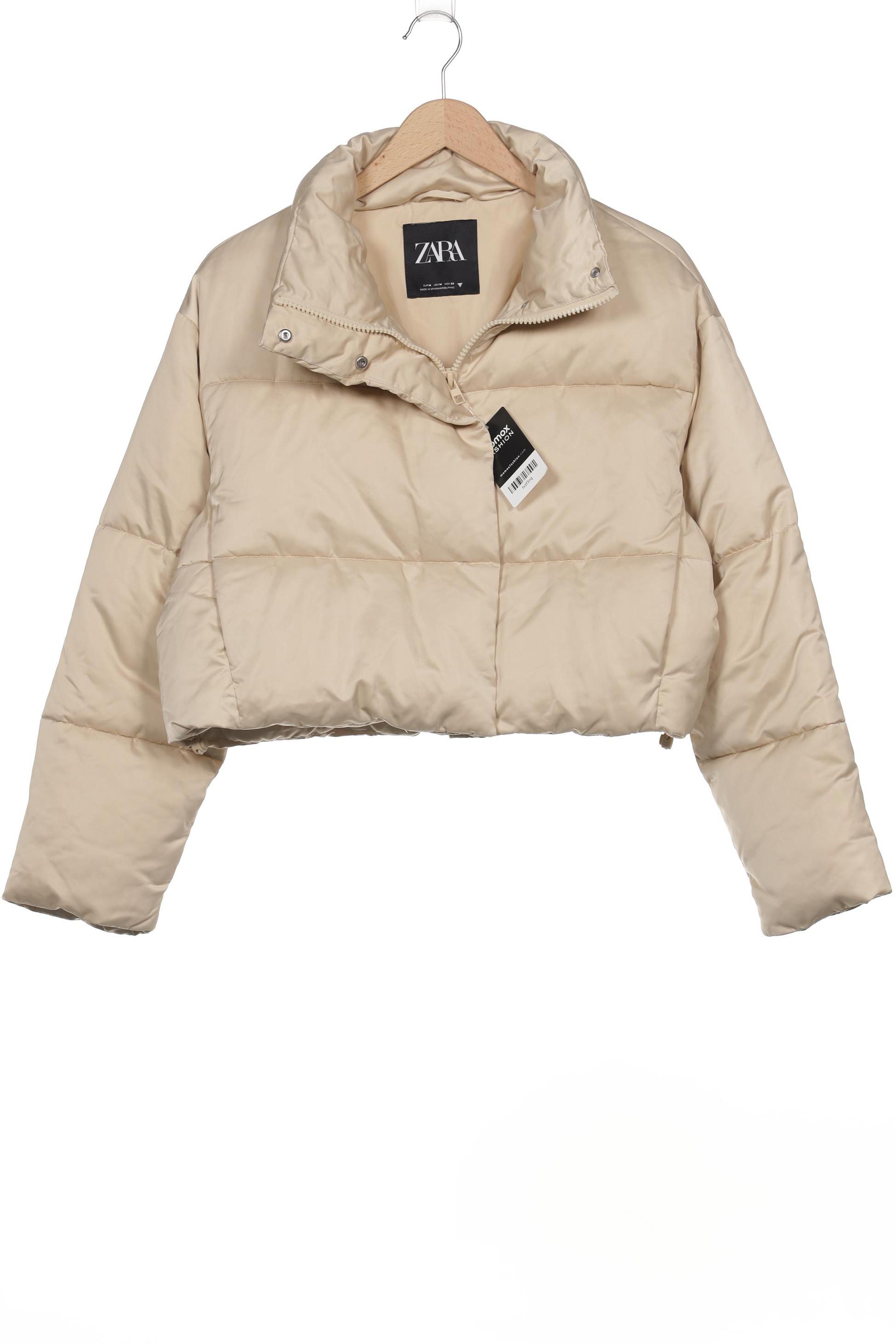 

Zara Damen Jacke, beige, Gr. 38