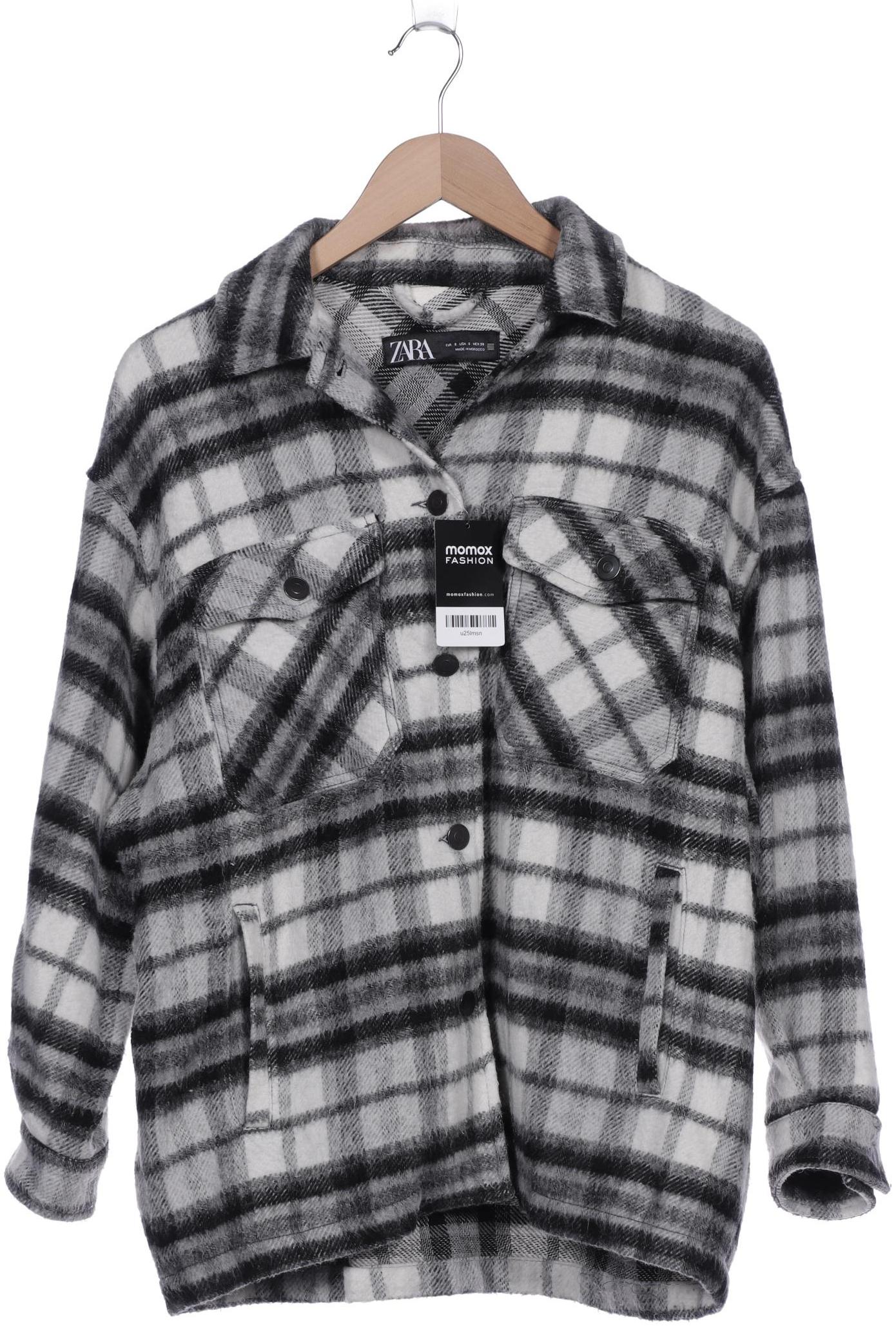 

ZARA Damen Jacke, grau