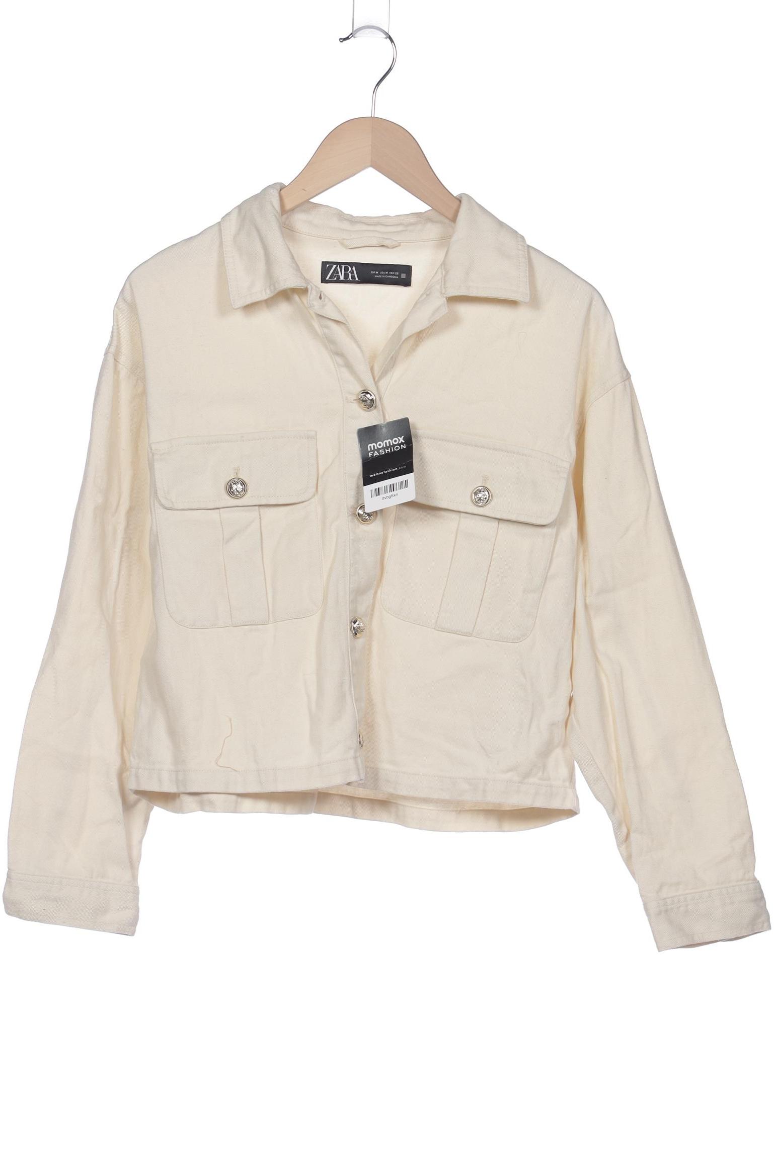 

Zara Damen Jacke, cremeweiß, Gr. 38