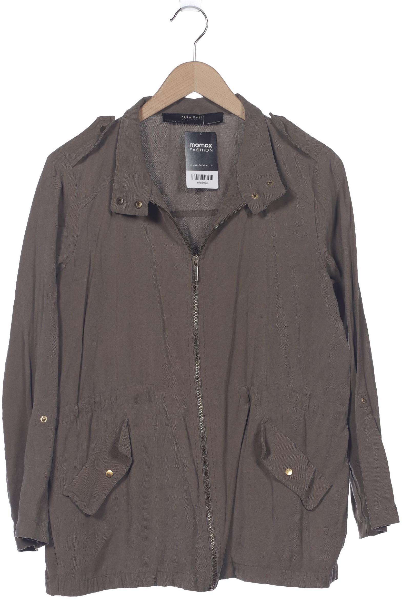 

ZARA Damen Jacke, grün