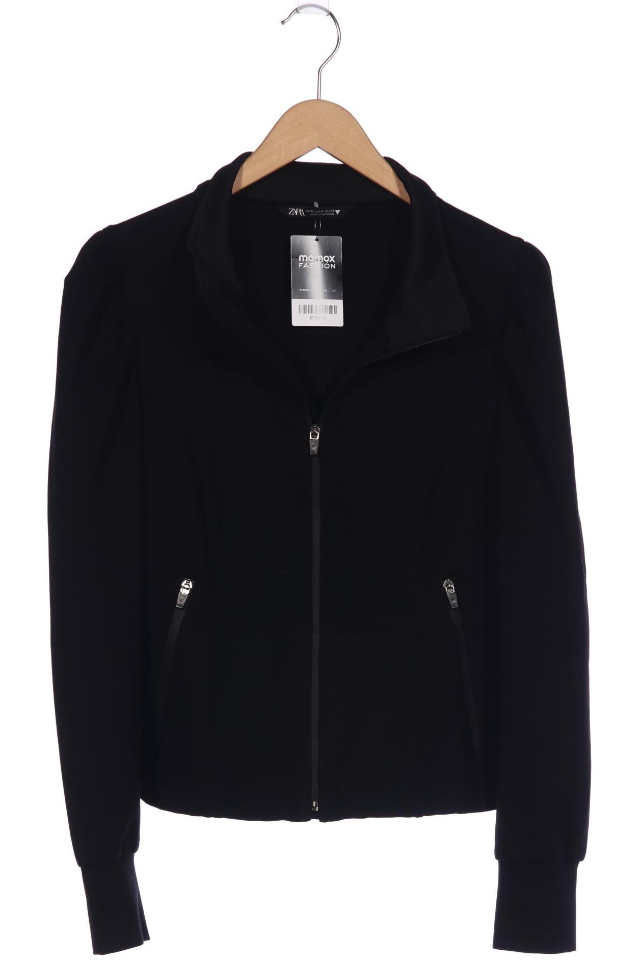 

ZARA Damen Jacke, schwarz