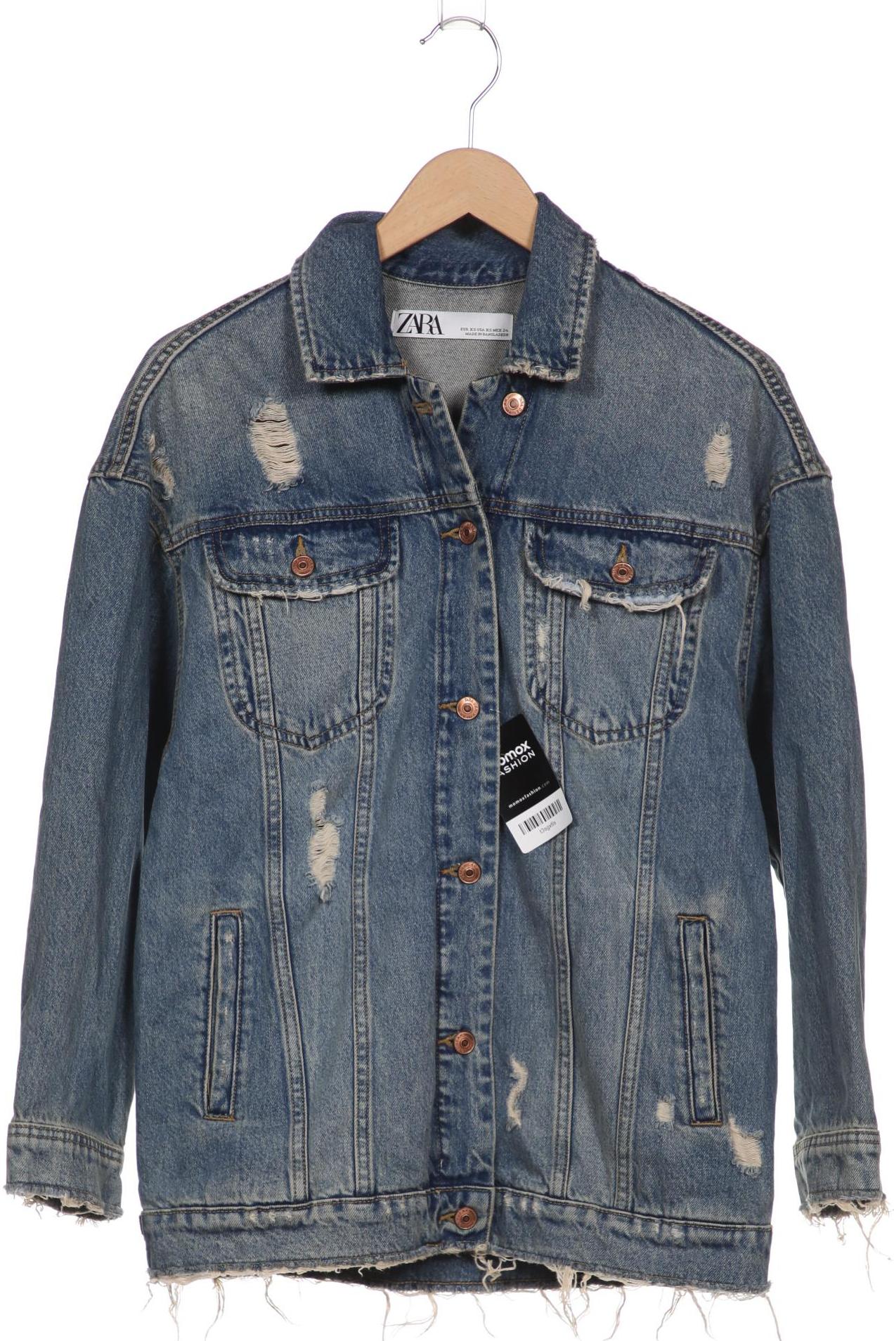 

Zara Damen Jacke, blau, Gr. 34