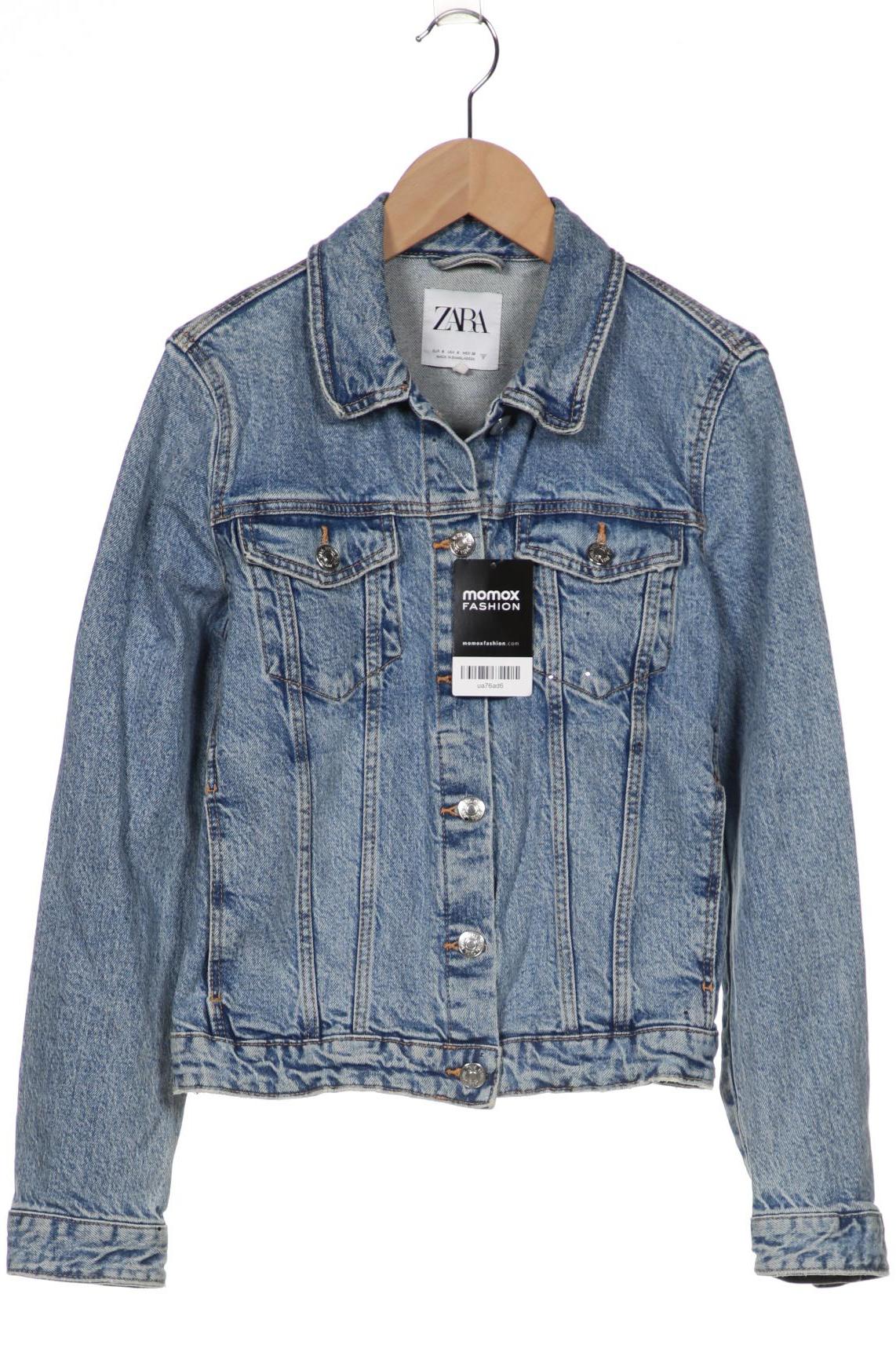 

ZARA Damen Jacke, blau