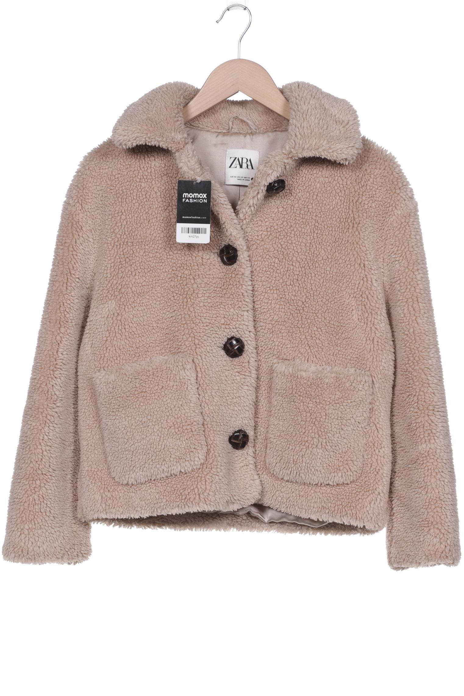 

ZARA Damen Jacke, beige