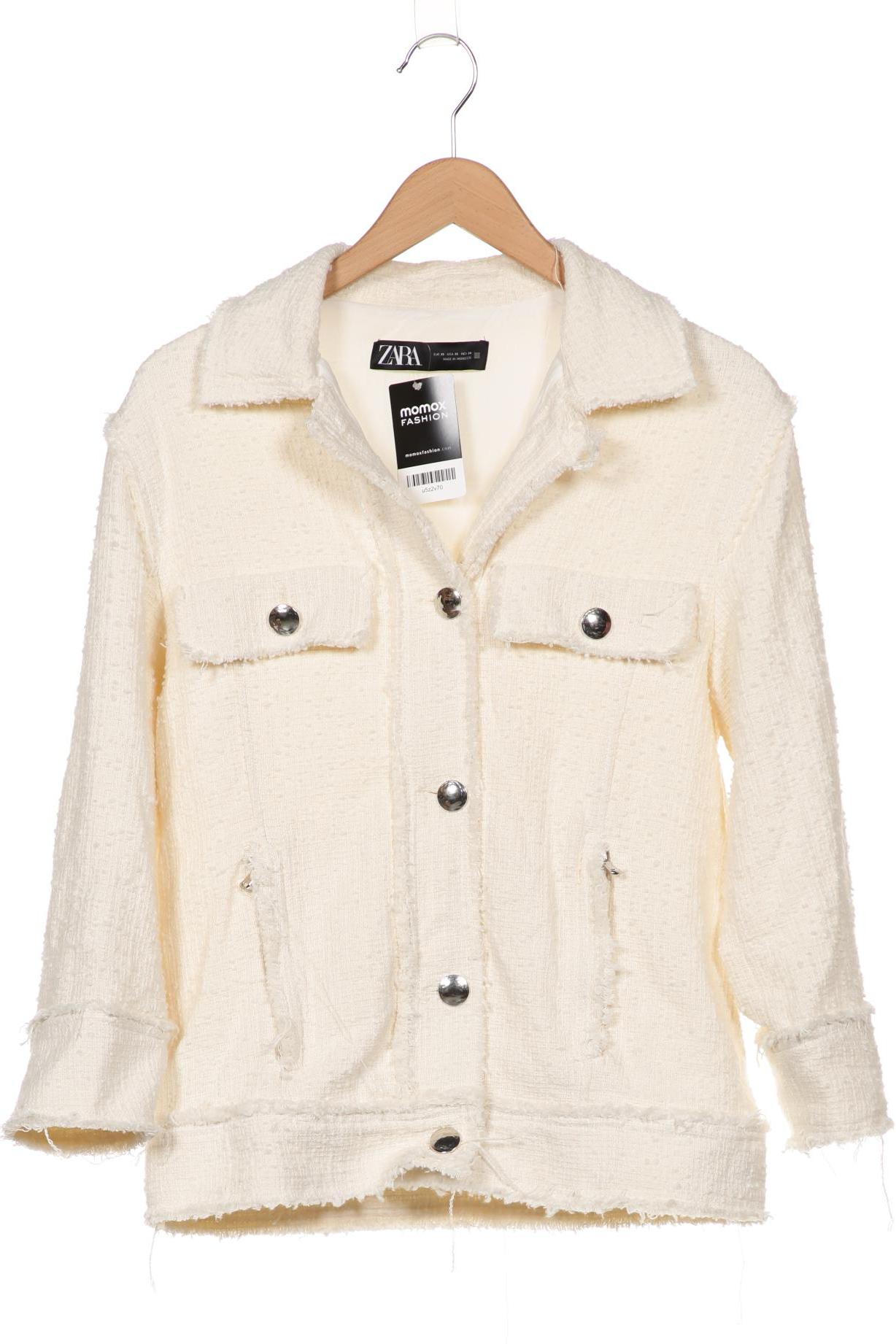 

Zara Damen Jacke, beige, Gr. 34