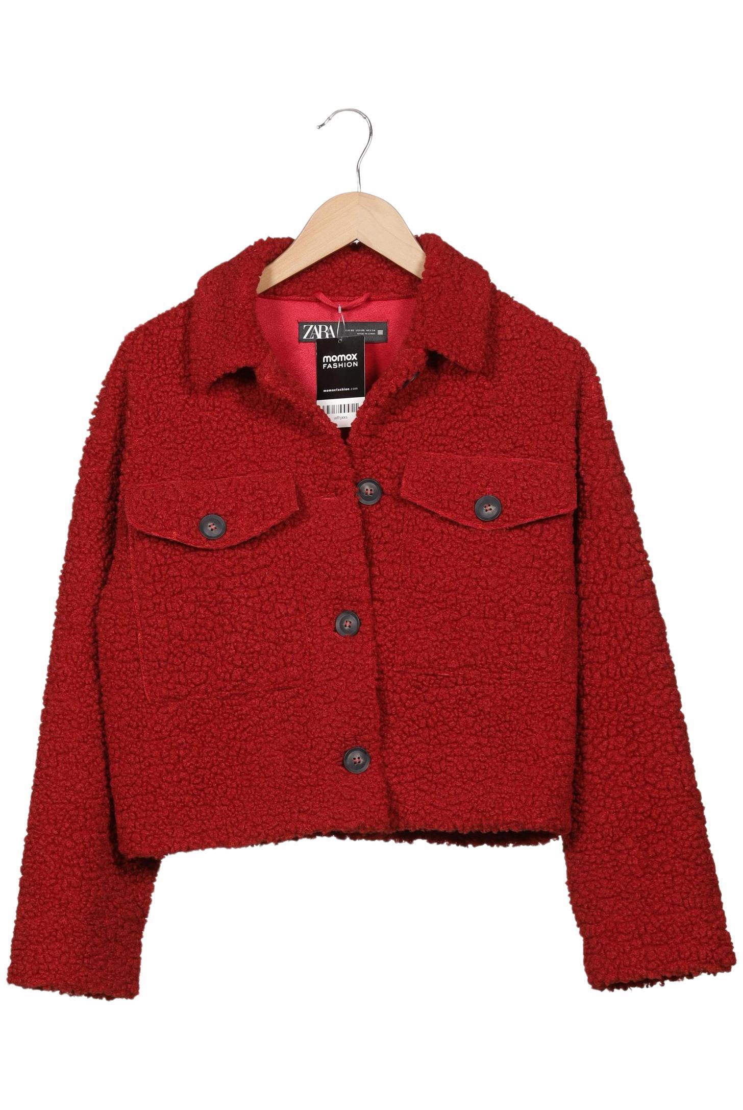 

Zara Damen Jacke, rot, Gr. 34