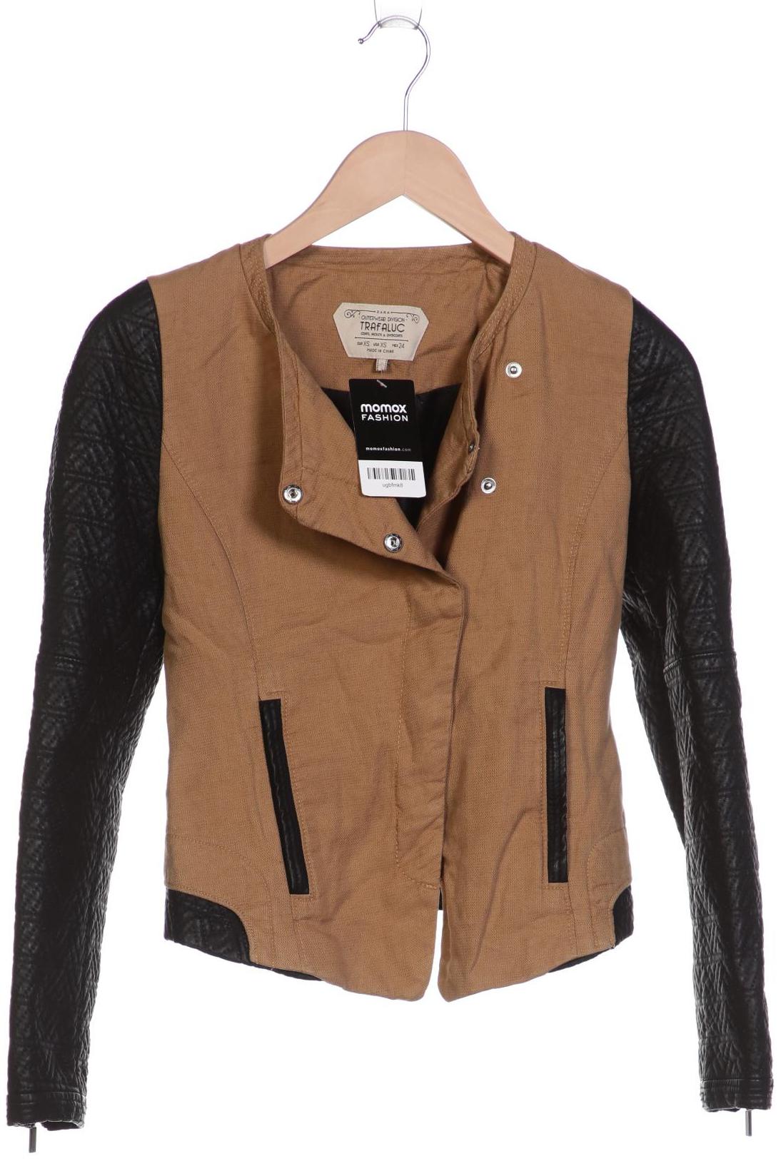 

ZARA Damen Jacke, braun