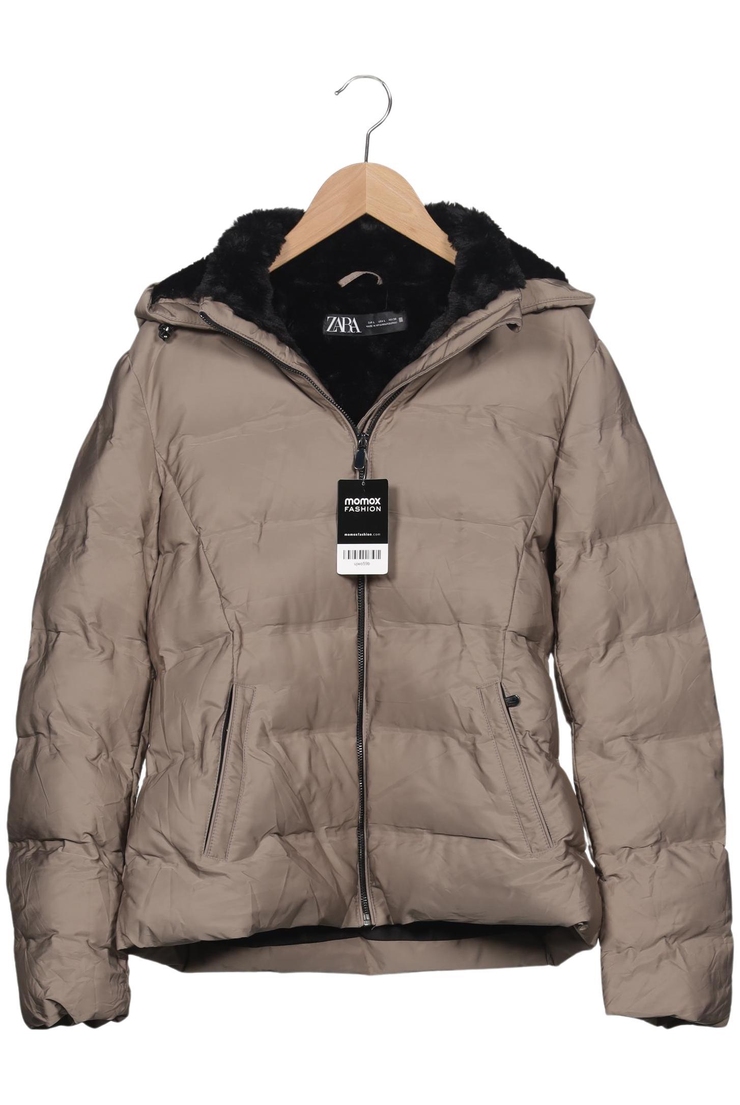 

Zara Damen Jacke, beige, Gr. 42