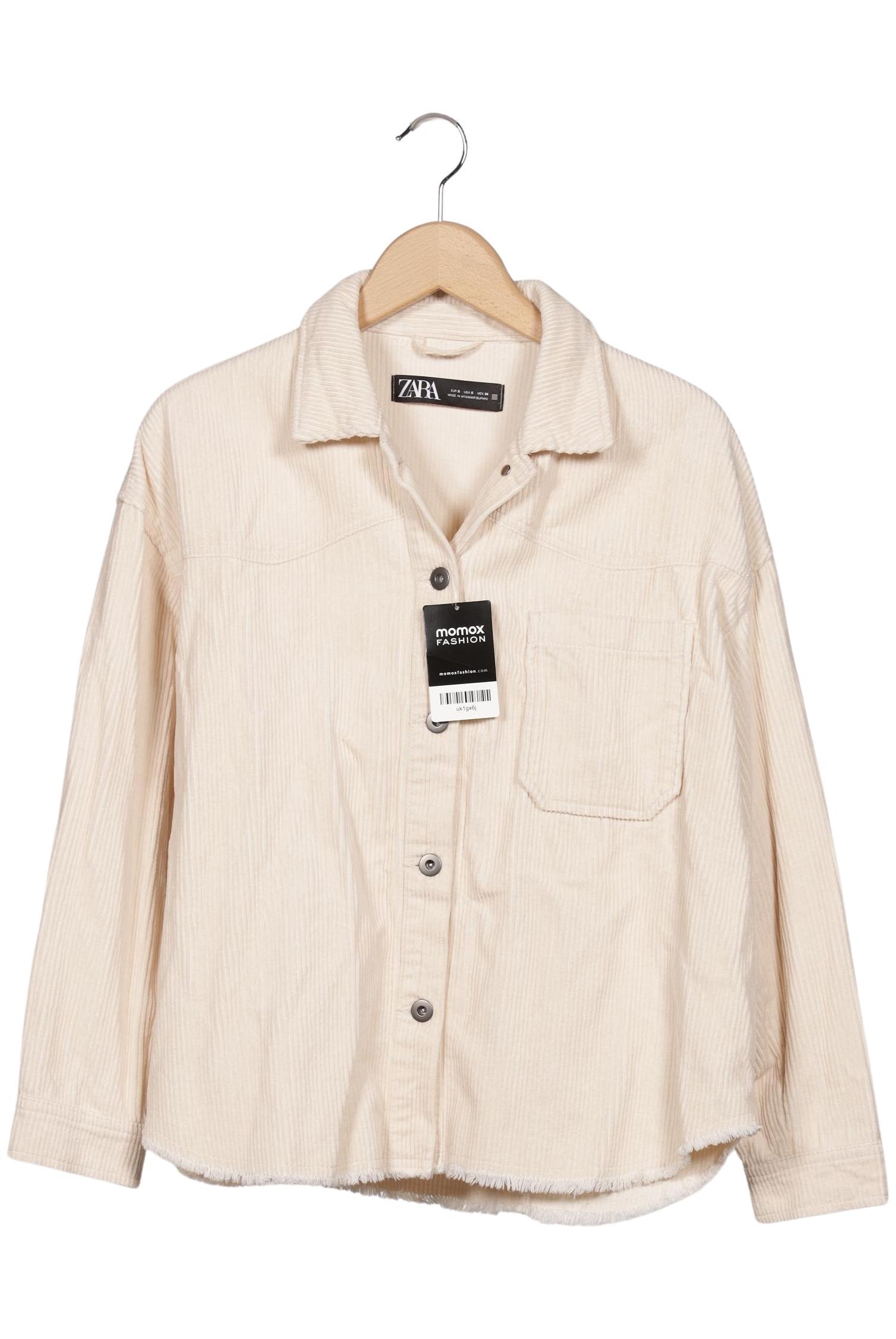 

Zara Damen Jacke, beige, Gr. 36