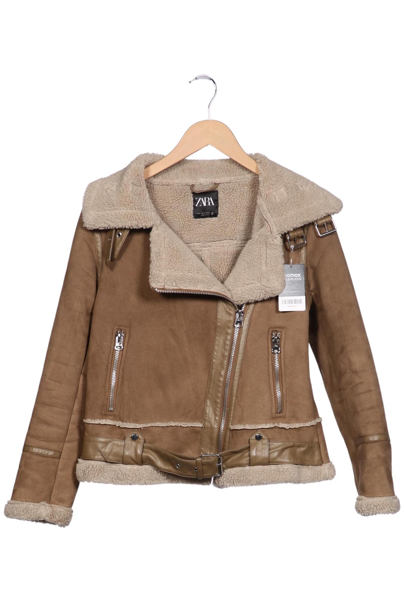 

Zara Damen Jacke, braun, Gr. 36