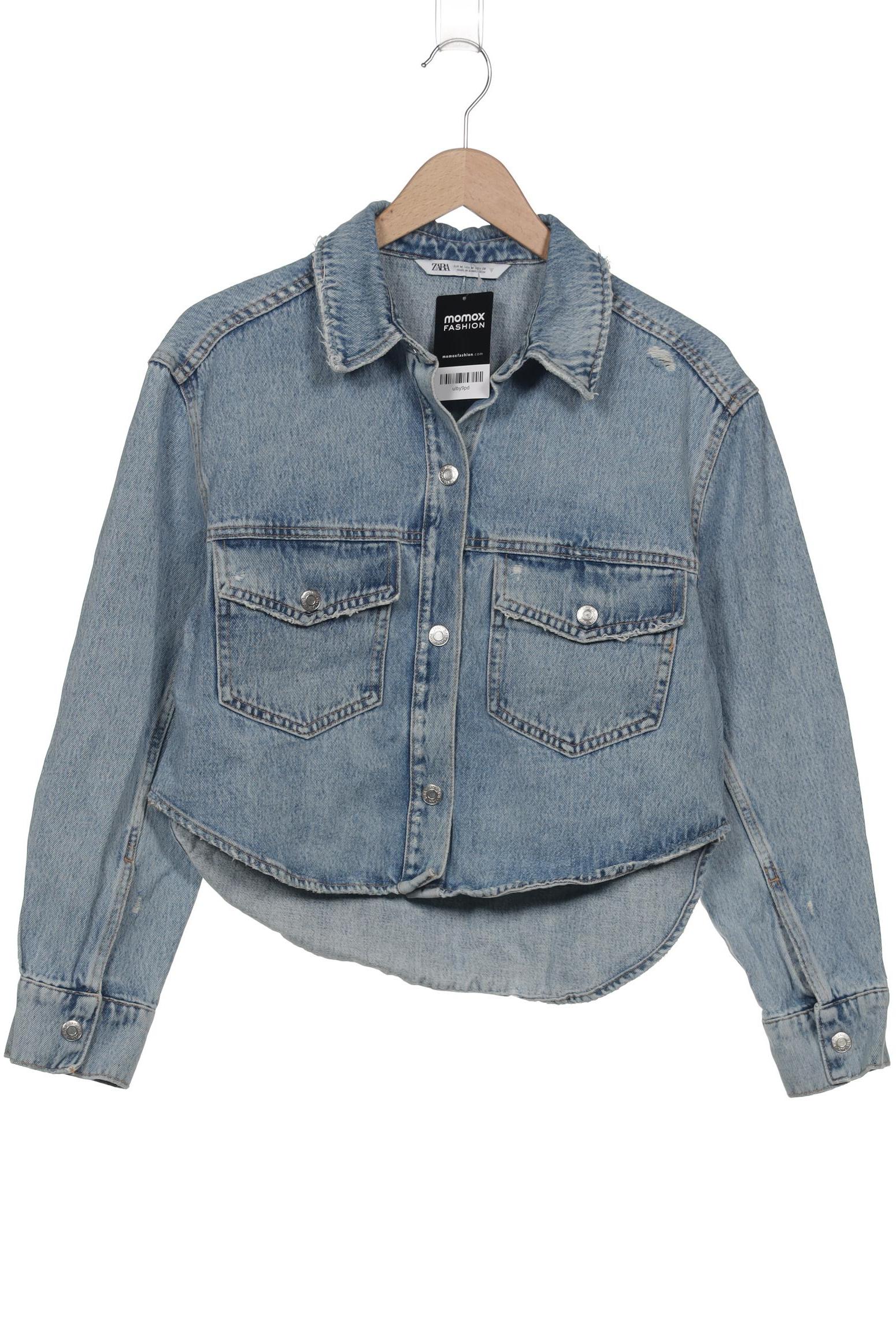 

Zara Damen Jacke, blau, Gr. 38