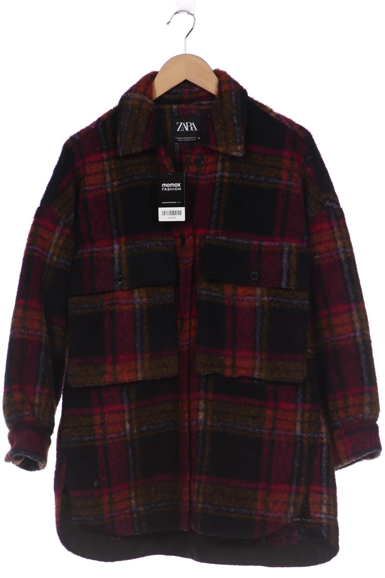 

Zara Damen Jacke, bordeaux, Gr. 34