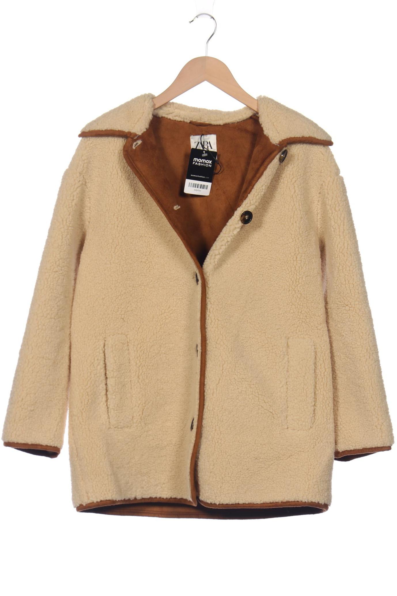

Zara Damen Jacke, beige, Gr. 34