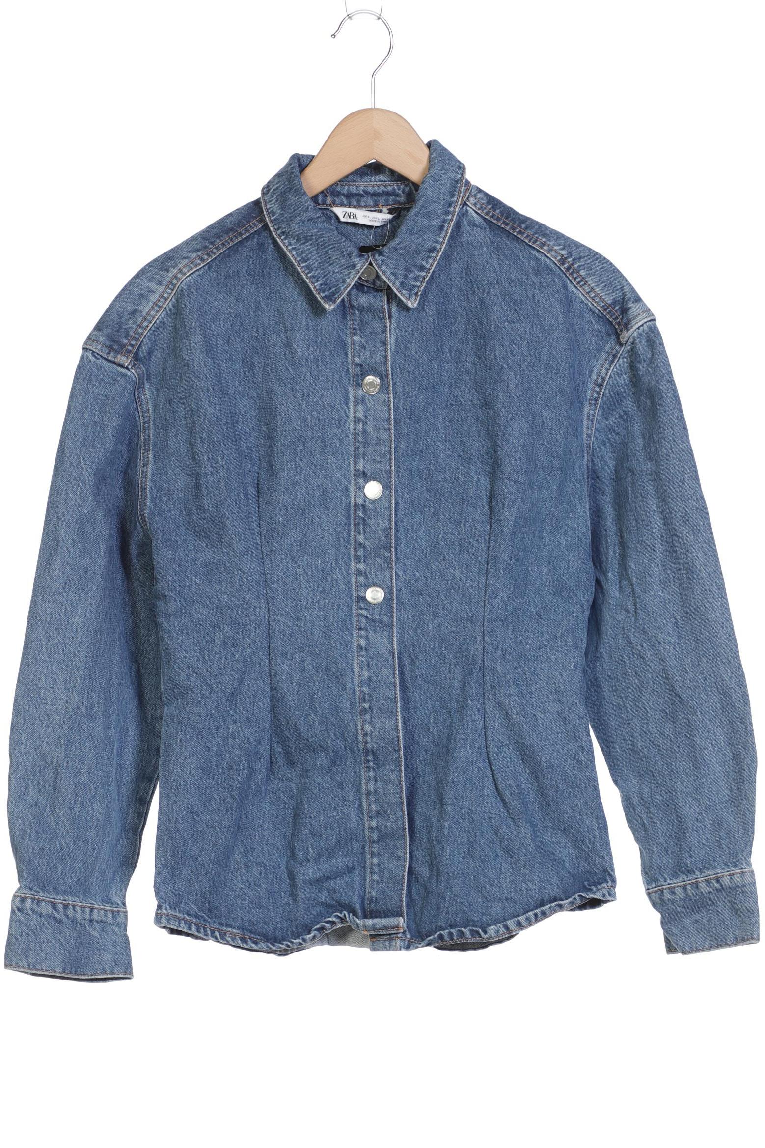 

Zara Damen Jacke, blau, Gr. 42