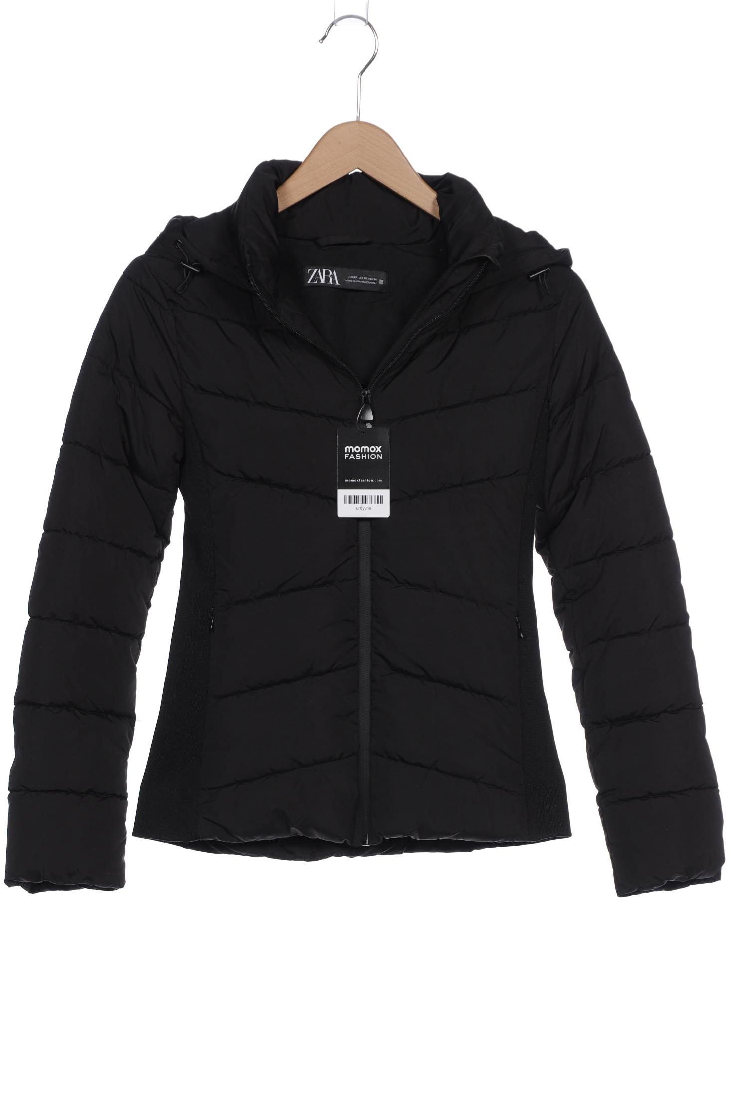 

ZARA Damen Jacke, schwarz