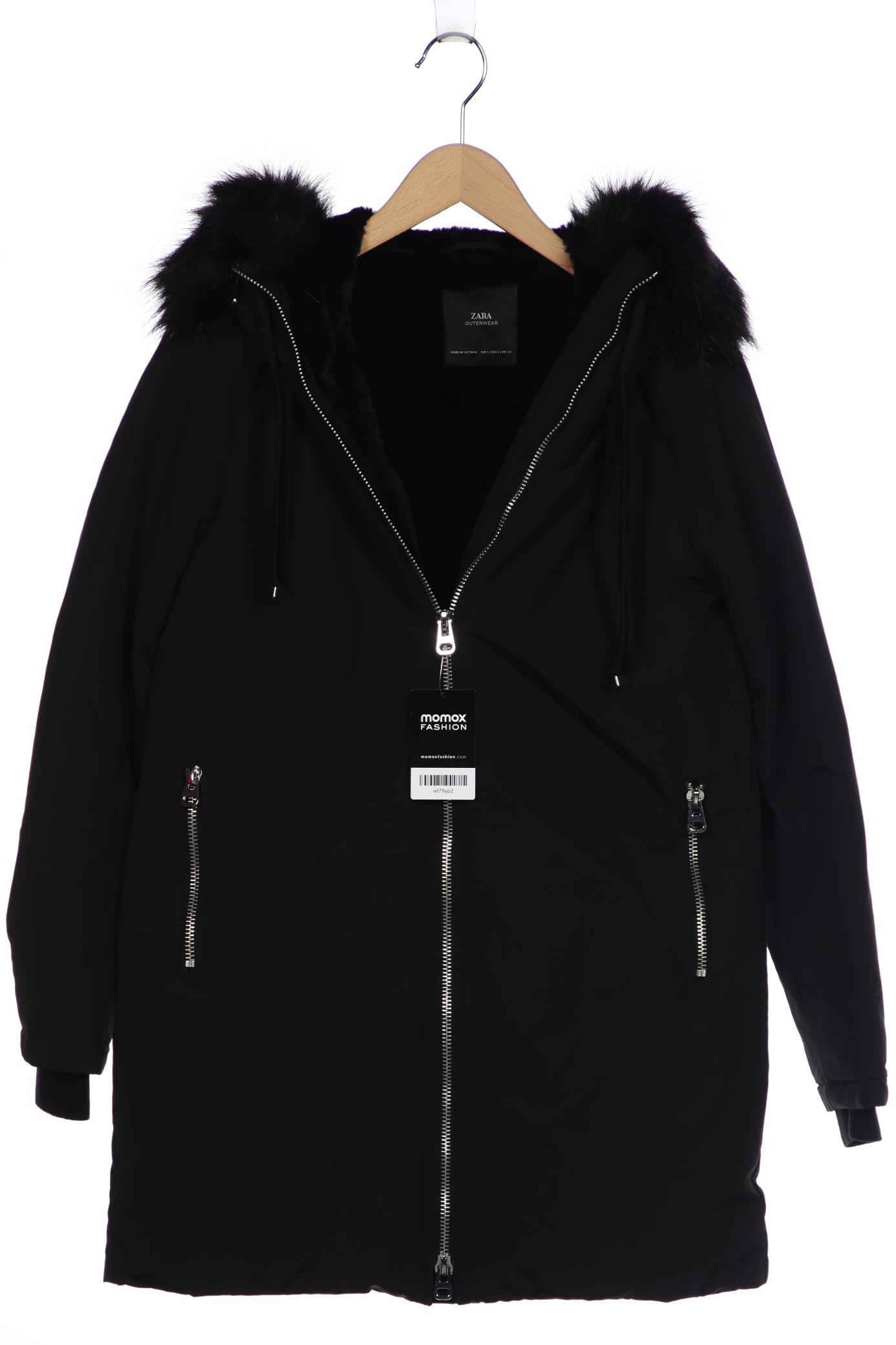 

ZARA Damen Jacke, schwarz