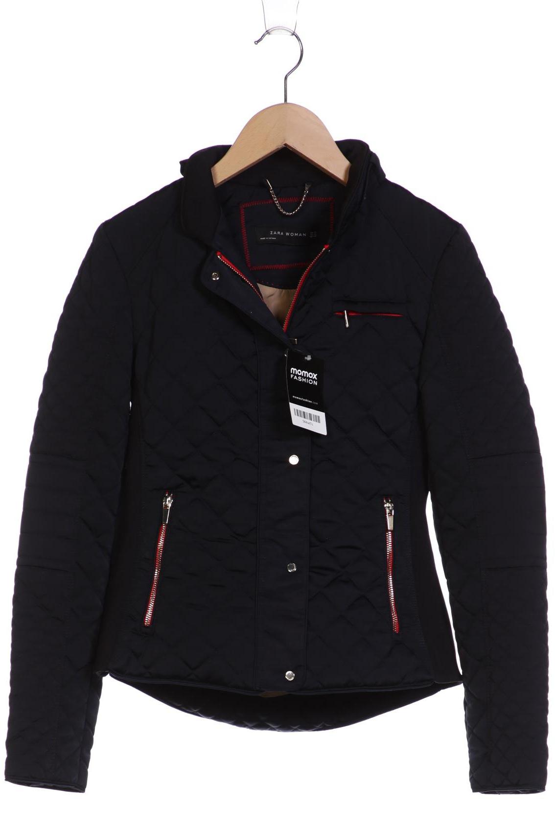 

Zara Damen Jacke, marineblau, Gr. 34