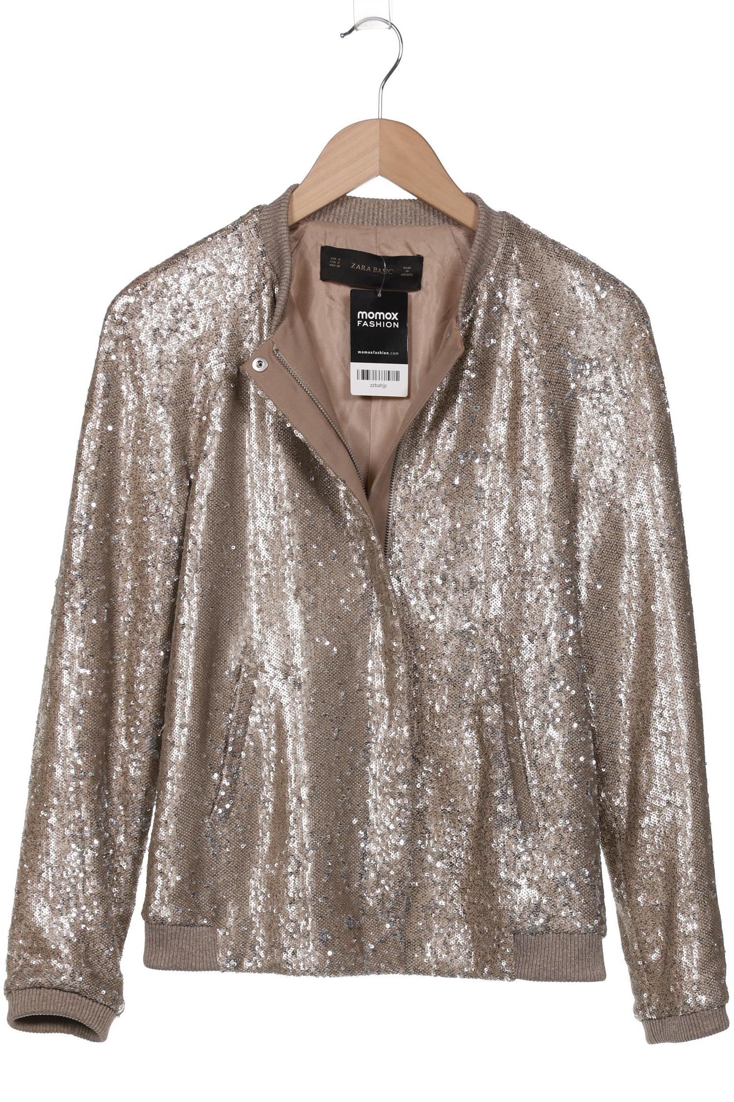 

Zara Damen Jacke, beige, Gr. 36