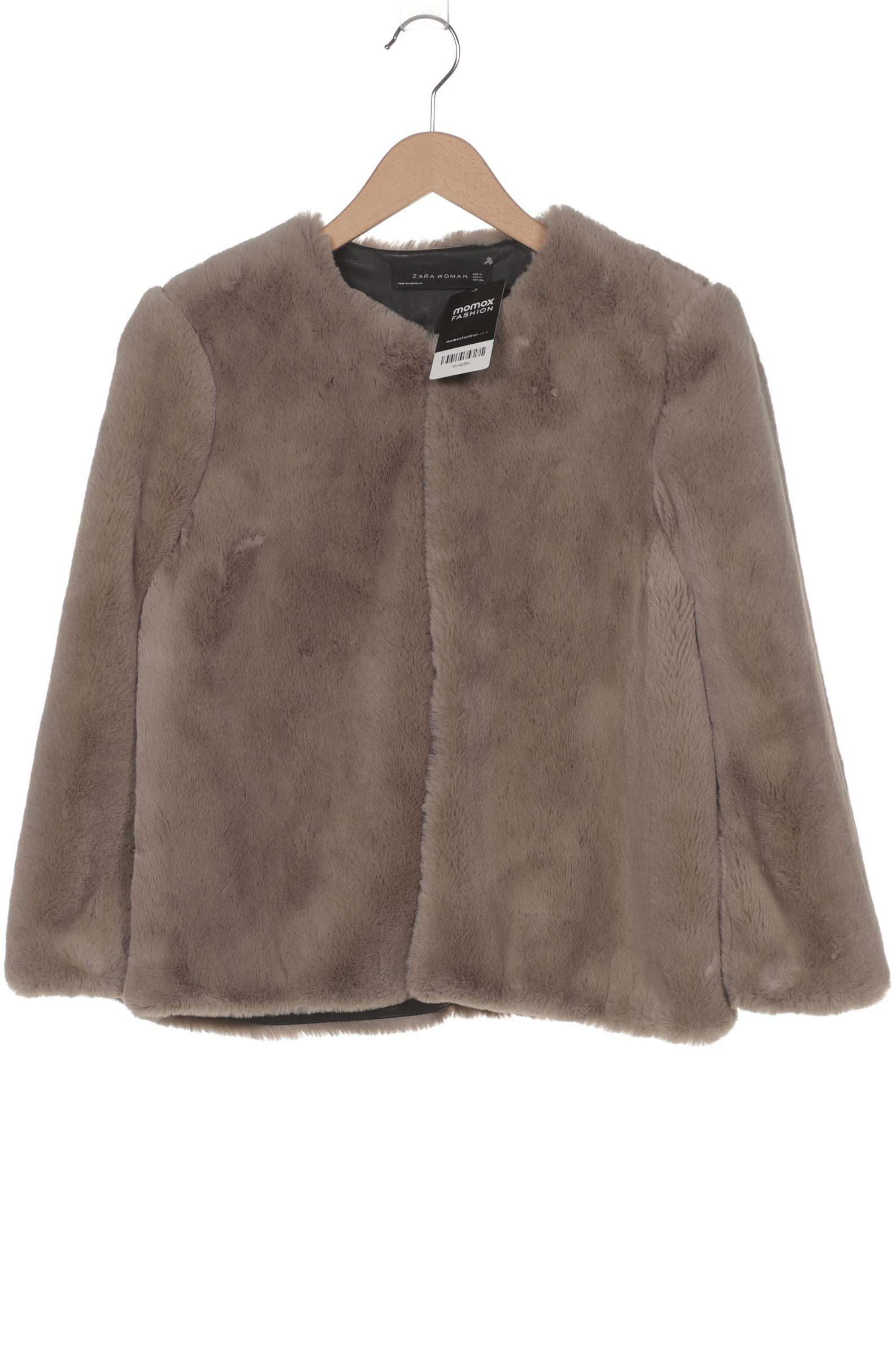 

Zara Damen Jacke, beige, Gr. 36