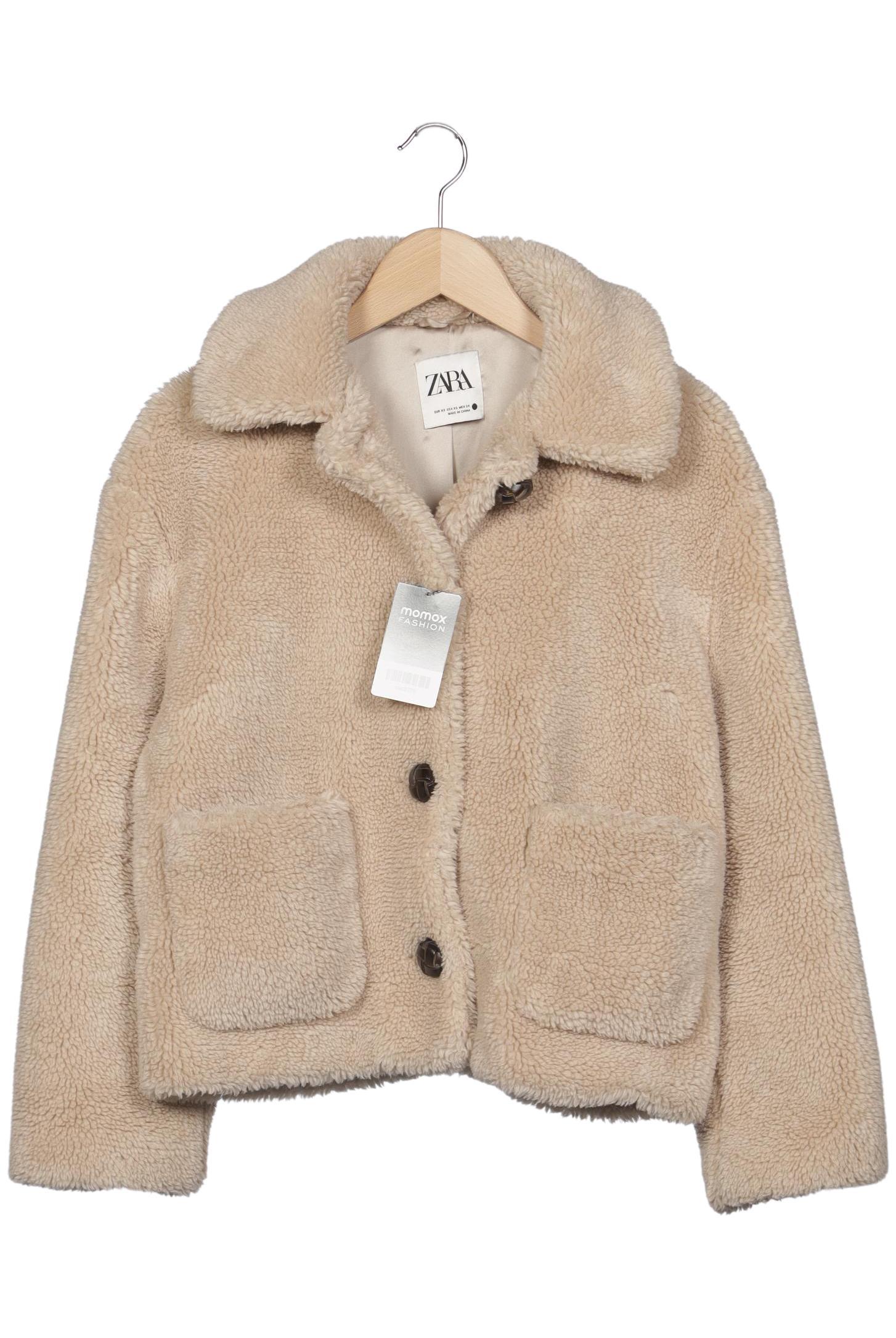 

Zara Damen Jacke, beige, Gr. 34